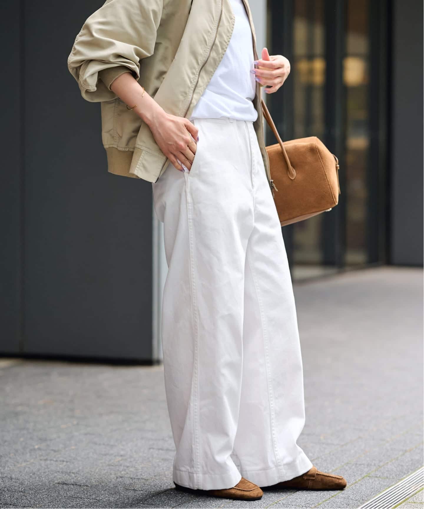 ≪一部カラーWEB限定 / 追加≫OVER SIZED CHINO パンツ（チノパンツ
