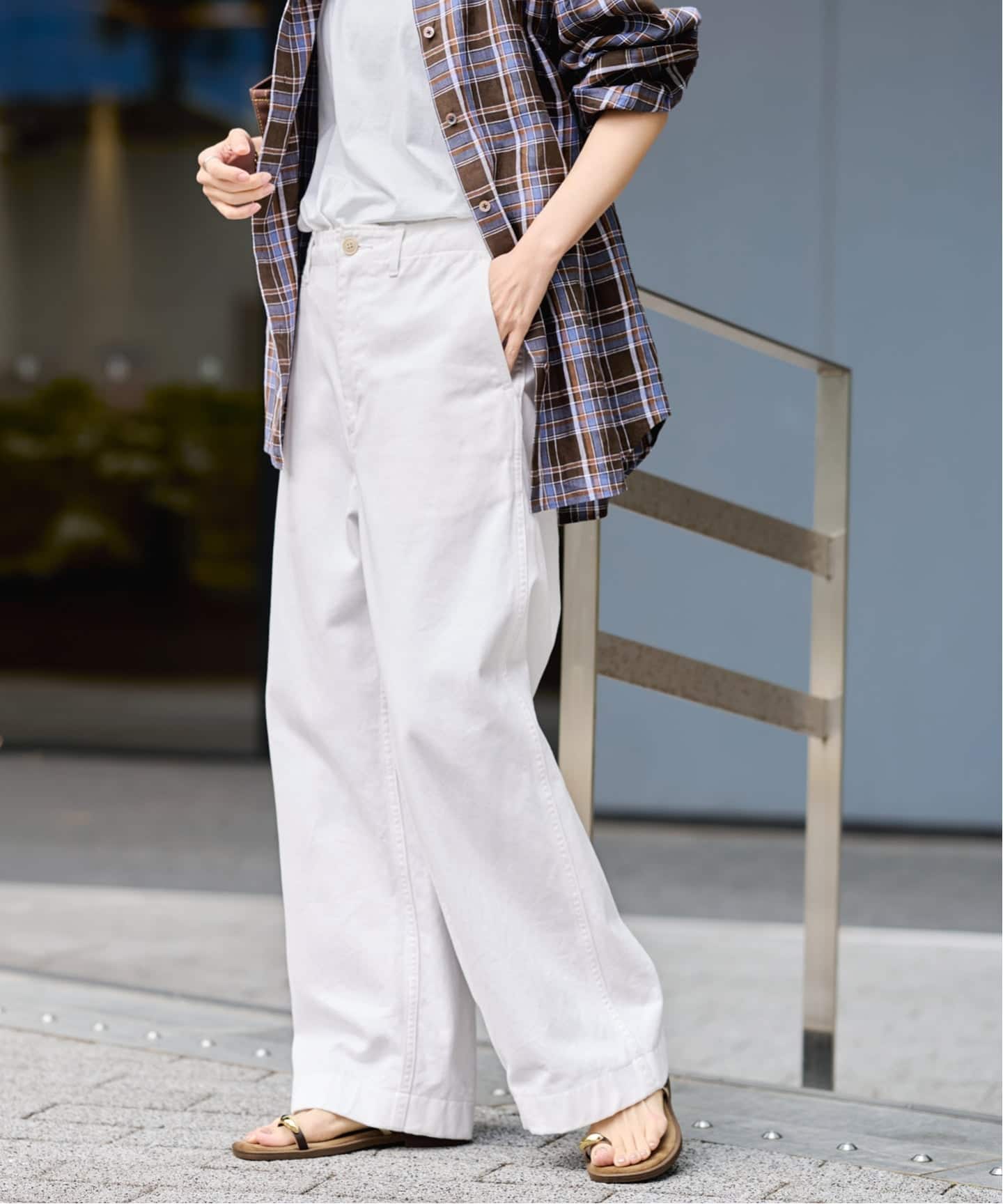 ≪一部カラーWEB限定 / 追加≫OVER SIZED CHINO パンツ（チノパンツ
