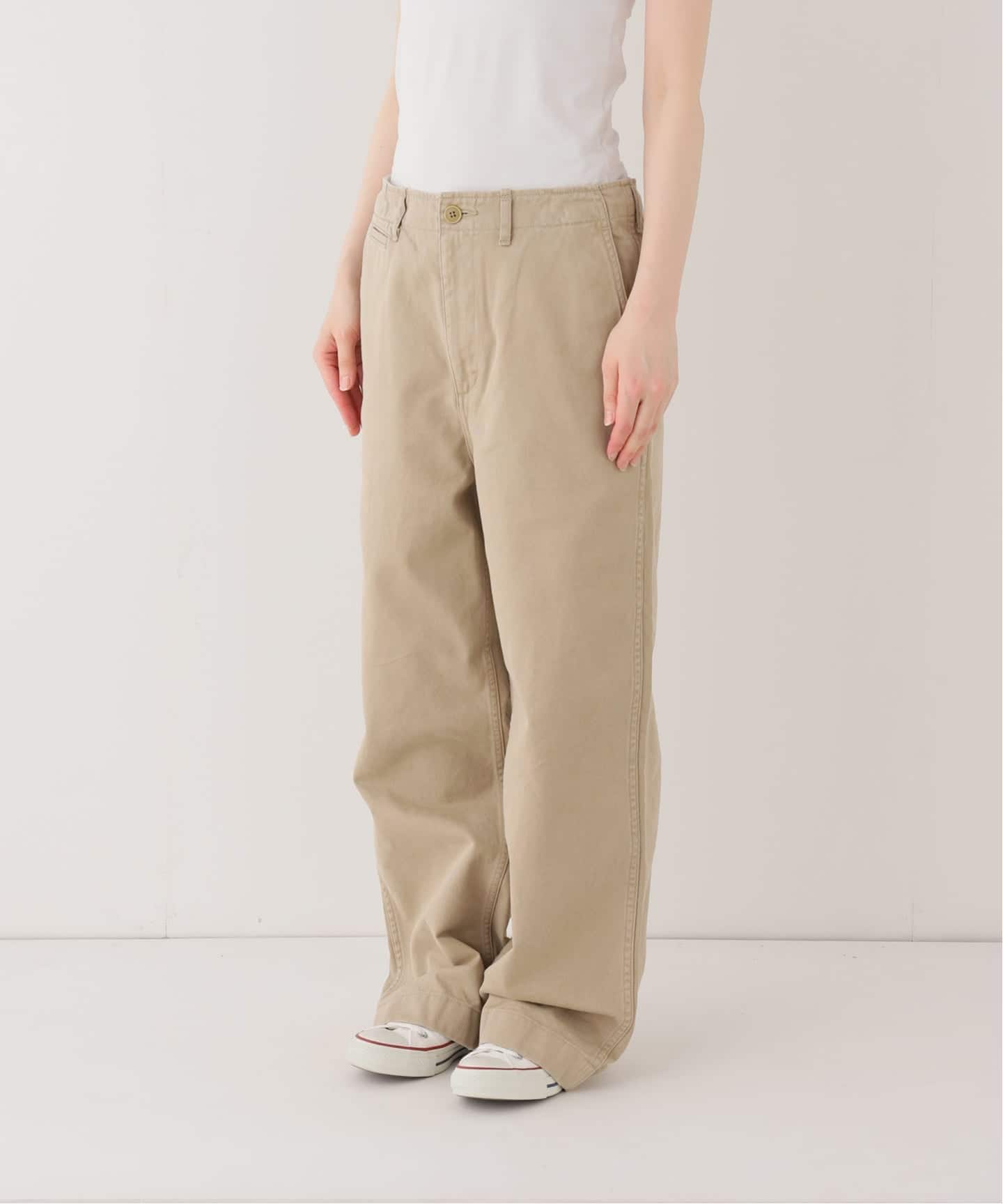 ≪一部カラーWEB限定 / 追加≫OVER SIZED CHINO パンツ（チノパンツ