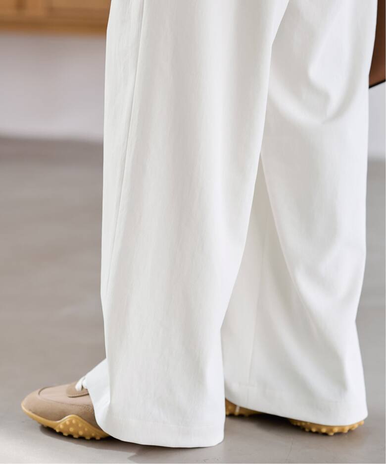 ≪新色 / 追加予約≫ポリエステルツイルリラックスパンツ（その他  