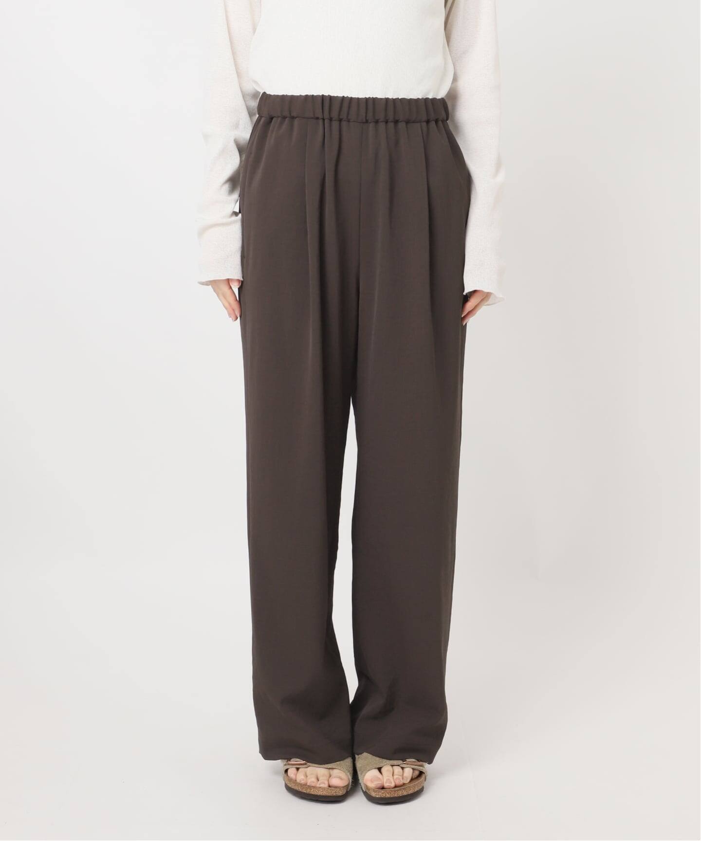≪新色 / 追加≫ポリエステルツイルリラックスパンツ（その他パンツ