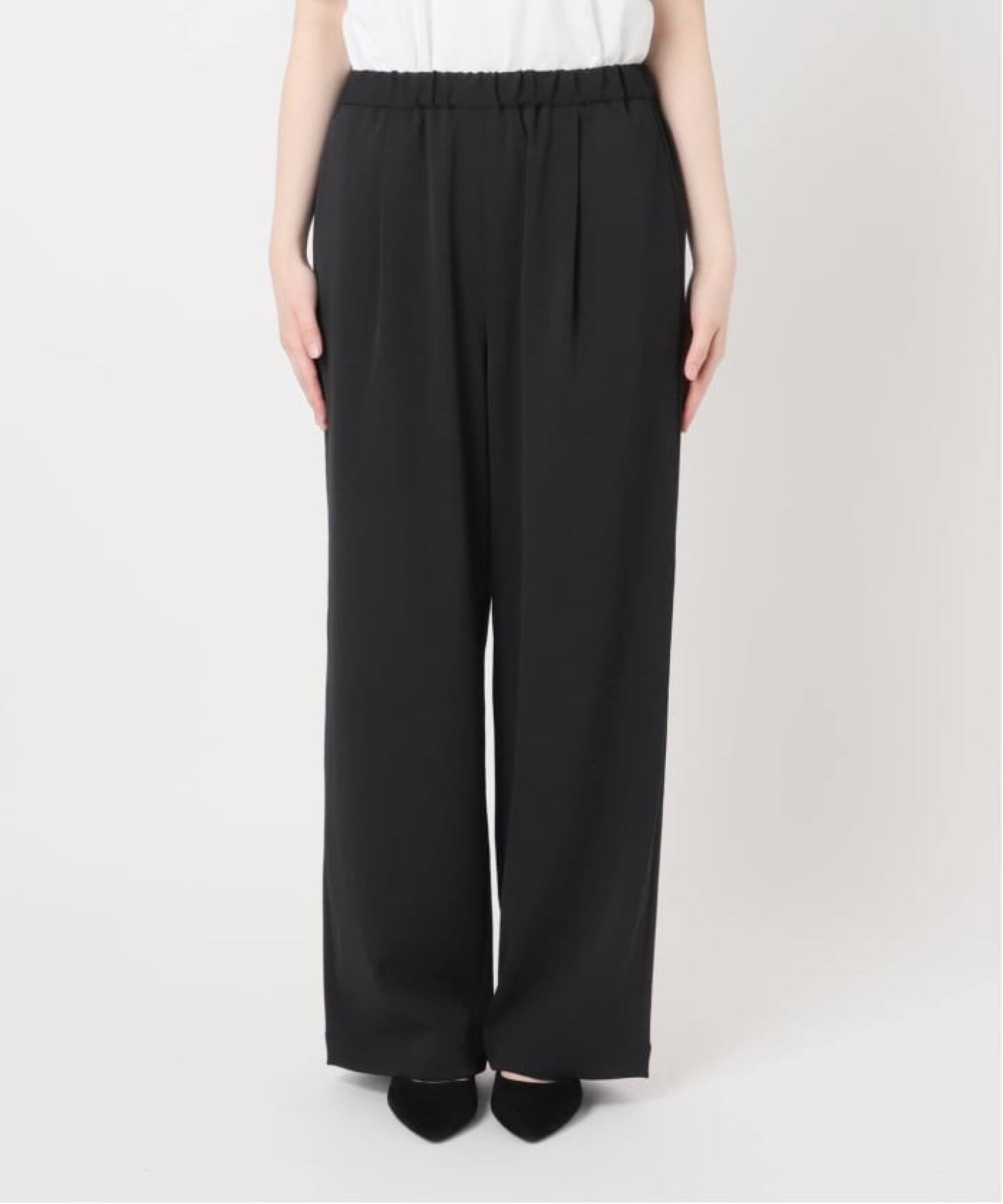 ≪新色 / 追加≫ポリエステルツイルリラックスパンツ（その他パンツ