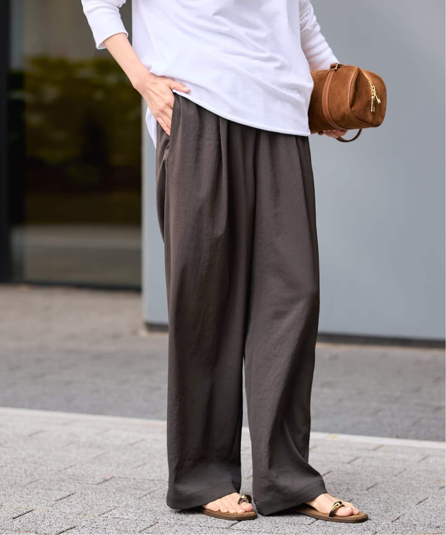 ≪追加≫ポリエステルツイルリラックスパンツ 2（その他パンツ