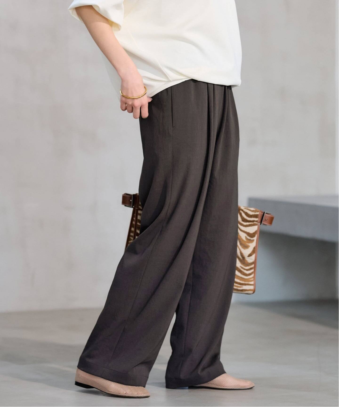≪追加予約≫ポリエステルツイルリラックスパンツ 2（その他パンツ