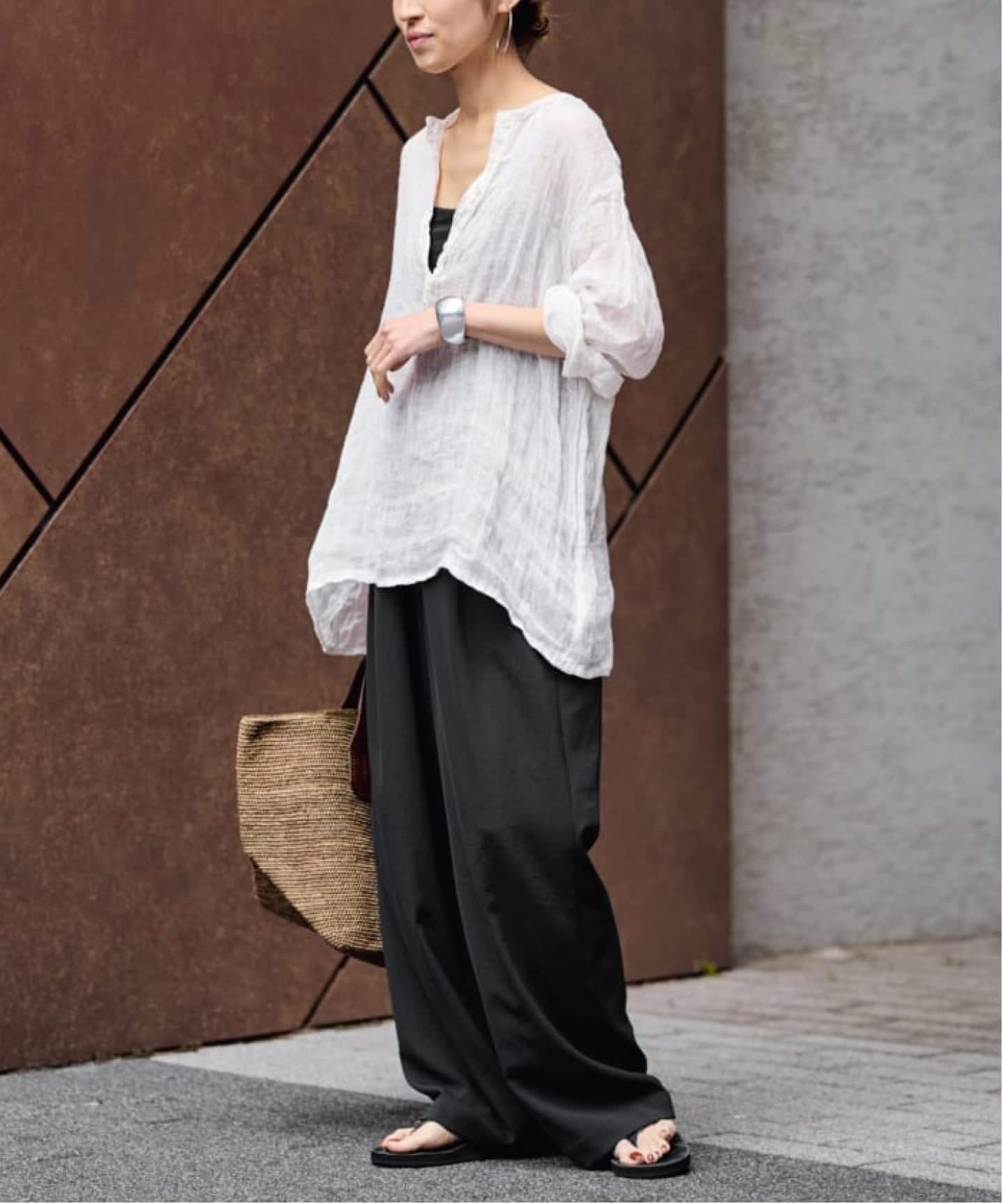 ≪追加≫ポリエステルツイルリラックスパンツ 3（その他パンツ