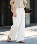 ≪追加≫綿麻イージーパンツ