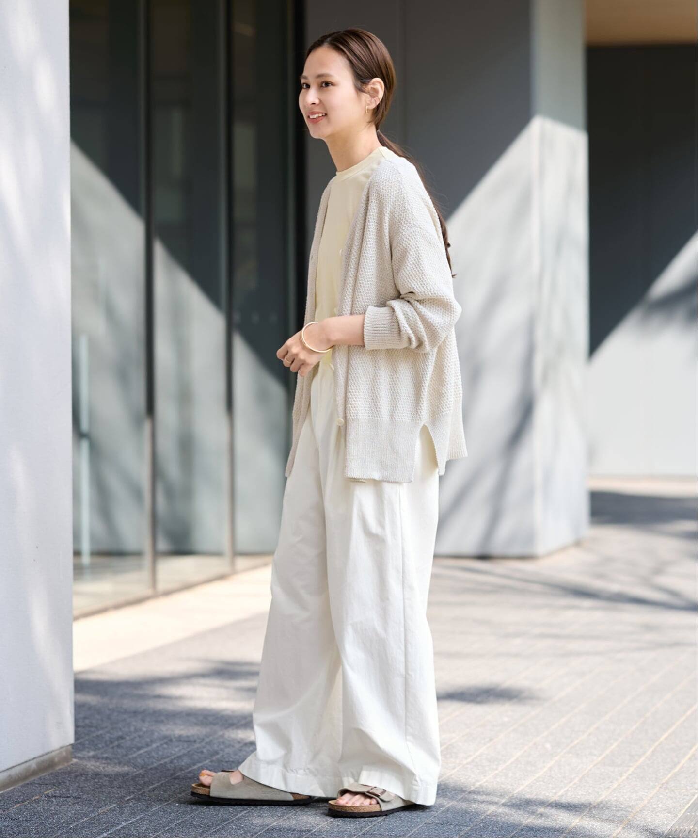 ≪洗濯機洗い可≫コットンナイロンタックパンツ（その他パンツ
