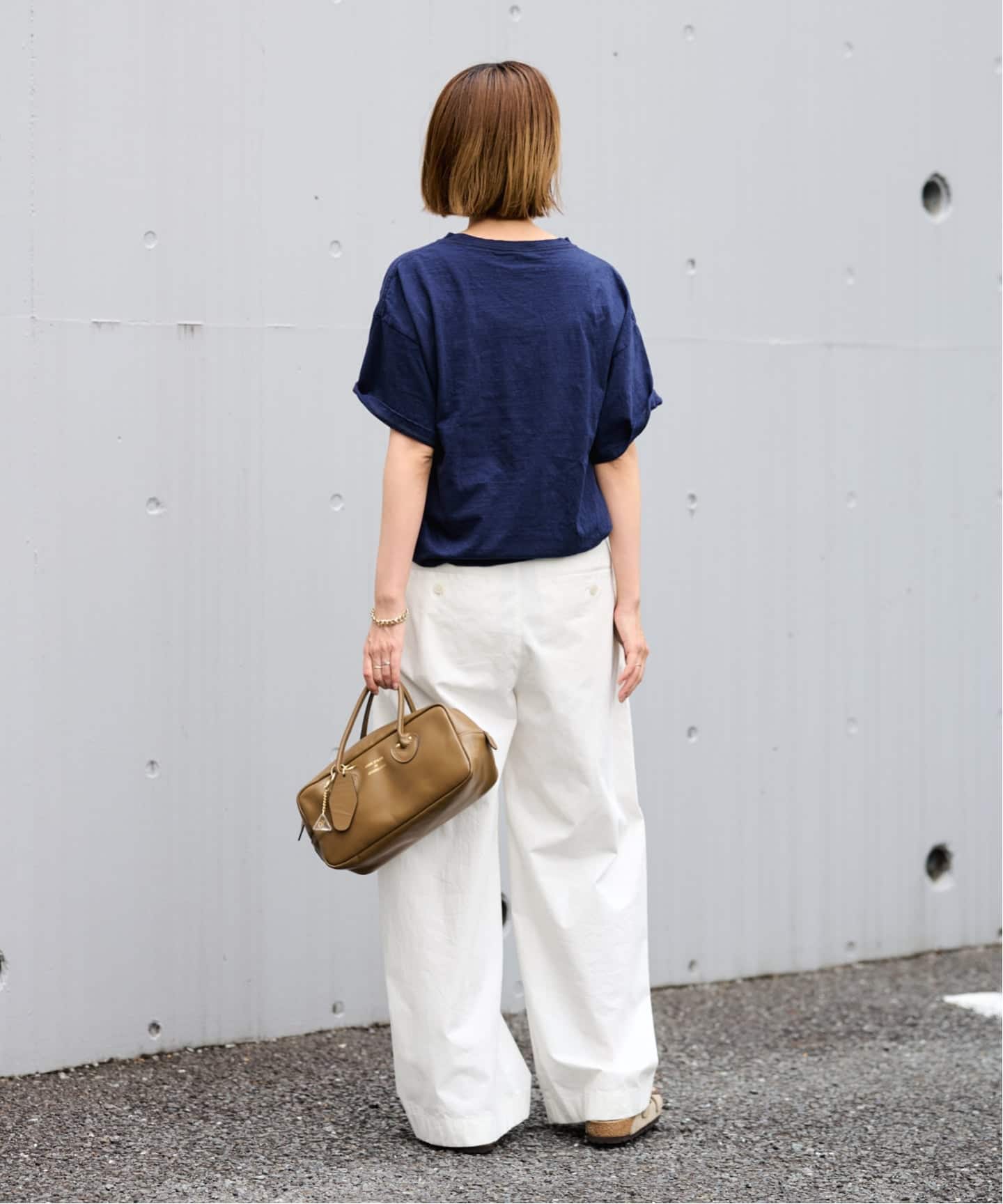 ≪洗濯機洗い可≫コットンナイロンタックパンツ（その他パンツ