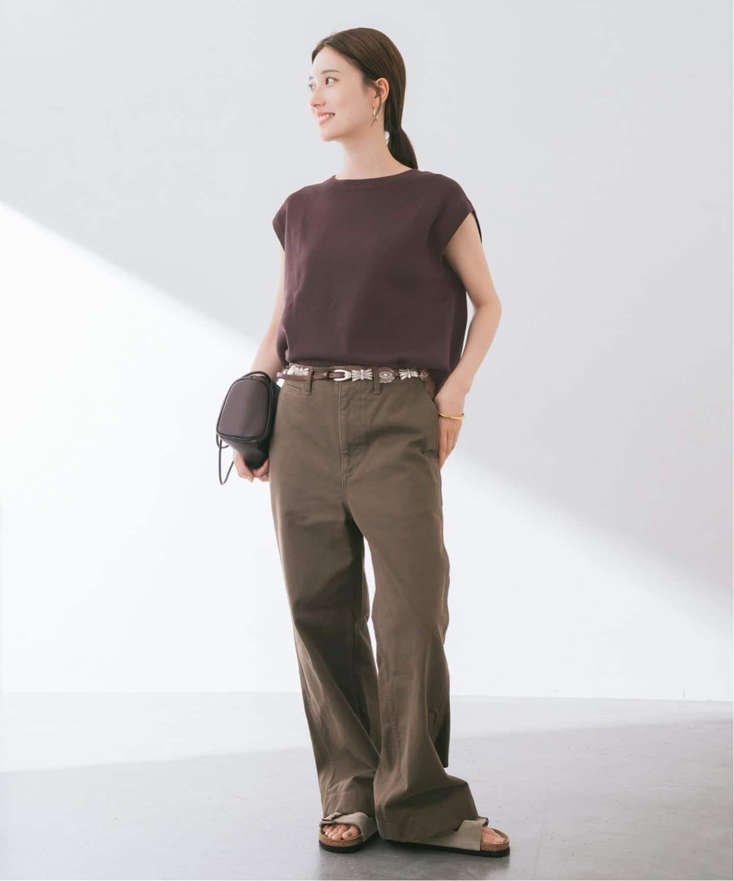 FRAMeWORK OVER SIZED CHINO パンツ　ベージュ ≪WEB限定 / 追加予約≫OVER SIZED CHINO パンツ（チノパンツ