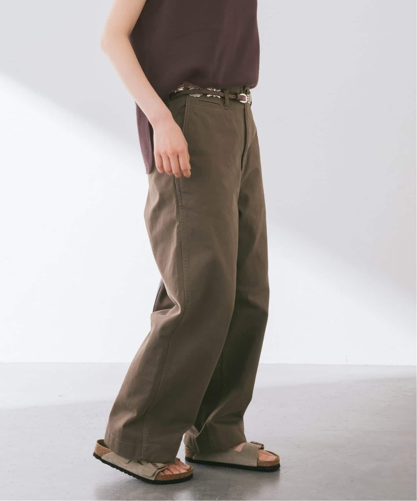 ≪WEB限定 / 追加予約≫OVER SIZED CHINO パンツ（チノパンツ