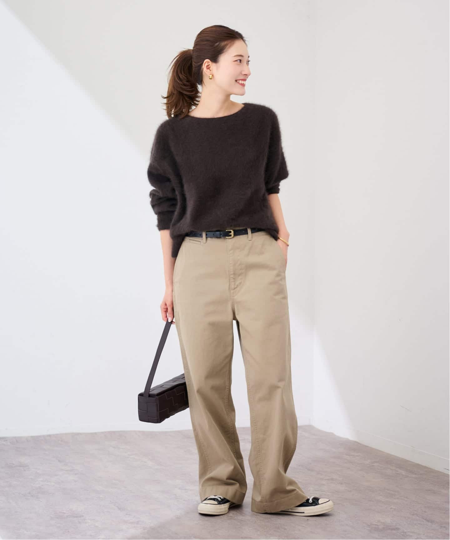 FRAMeWORK OVER SIZED CHINO パンツ　ベージュ ≪WEB限定 / 追加≫OVER SIZED CHINO パンツ（チノパンツ）｜FRAMeWORK