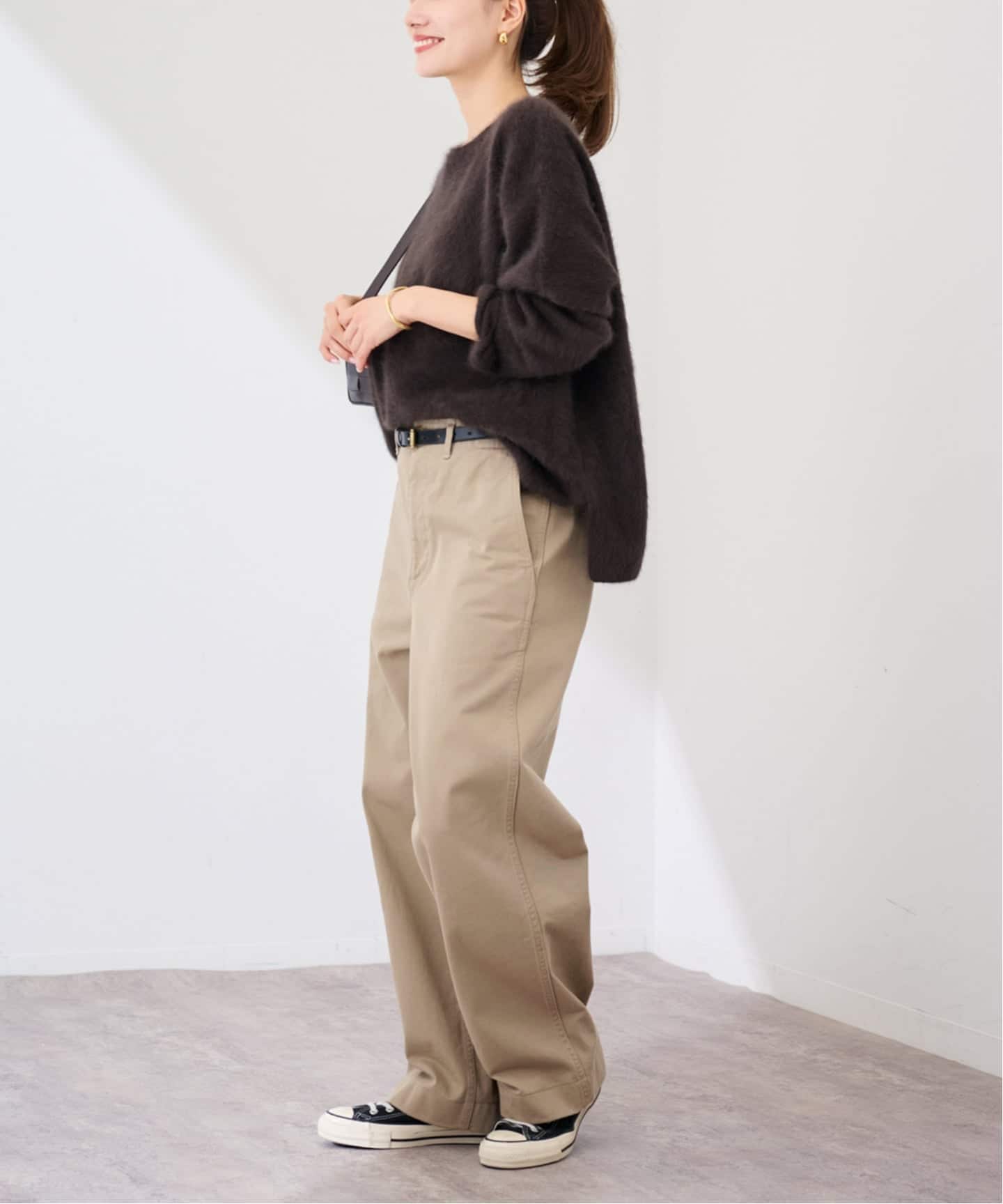 FRAMeWORK OVER SIZED CHINO パンツ　ベージュ ≪WEB限定 / 追加≫OVER SIZED CHINO パンツ（チノパンツ）｜FRAMeWORK