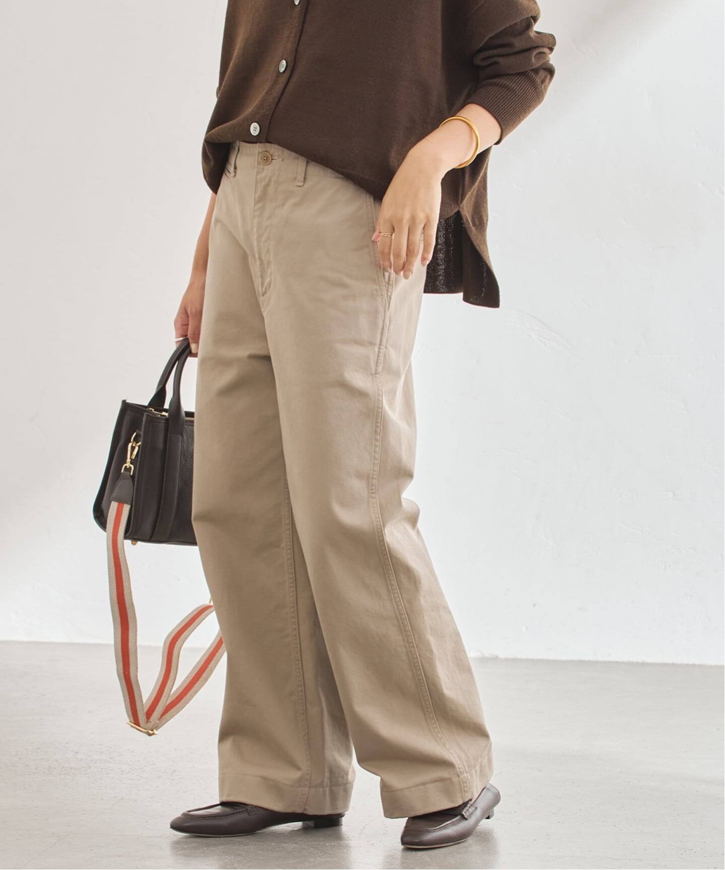 ≪WEB限定 / 追加予約≫OVER SIZED CHINO パンツ（チノパンツ