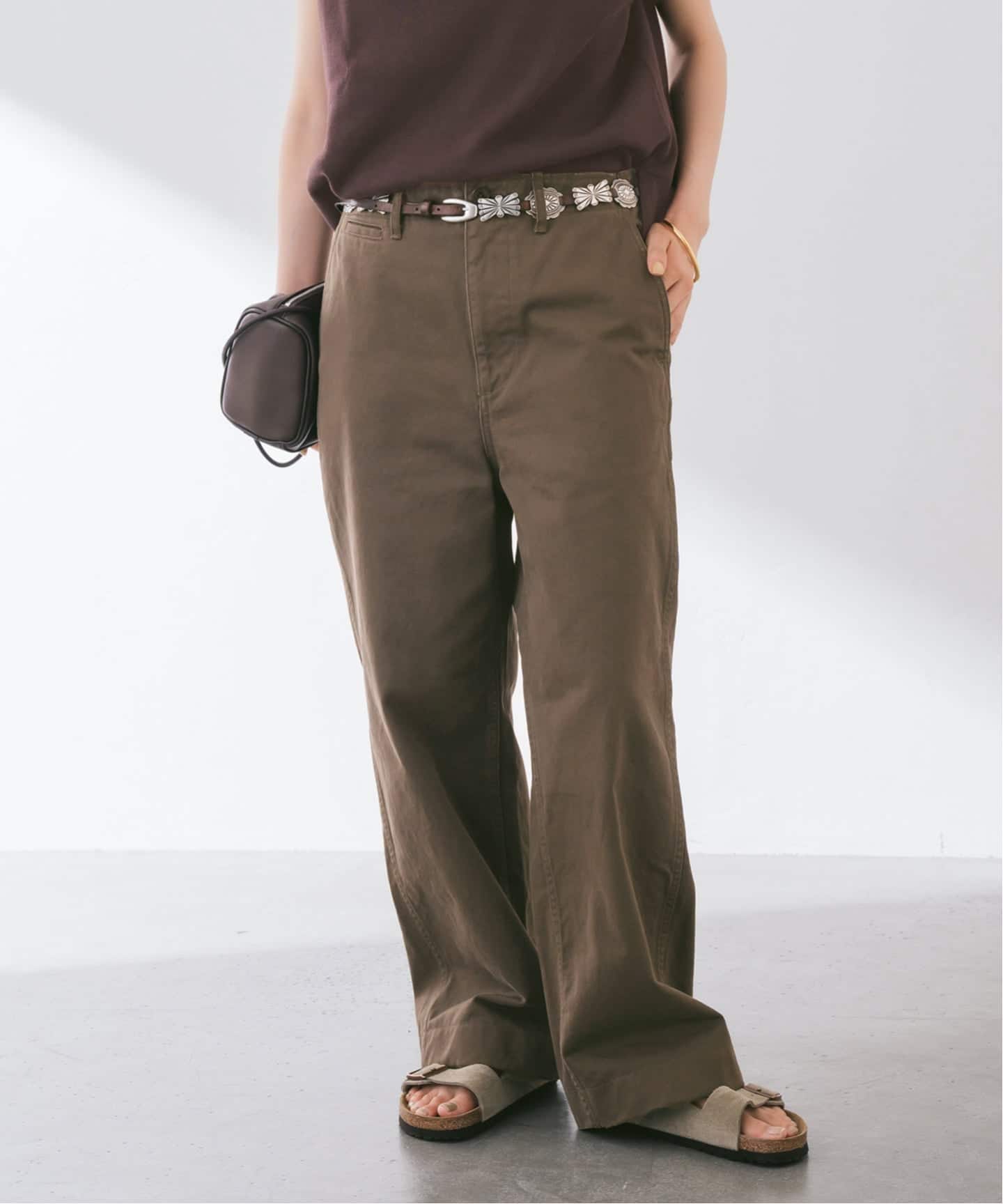 ≪一部カラーWEB限定 / 追加≫OVER SIZED CHINO パンツ 2（チノパンツ