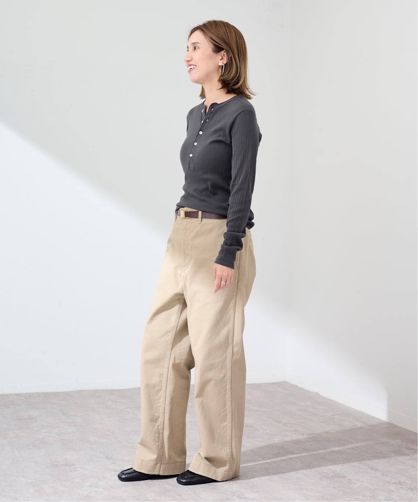 ≪一部カラーWEB限定 / 追加≫OVER SIZED CHINO パンツ 2（チノパンツ