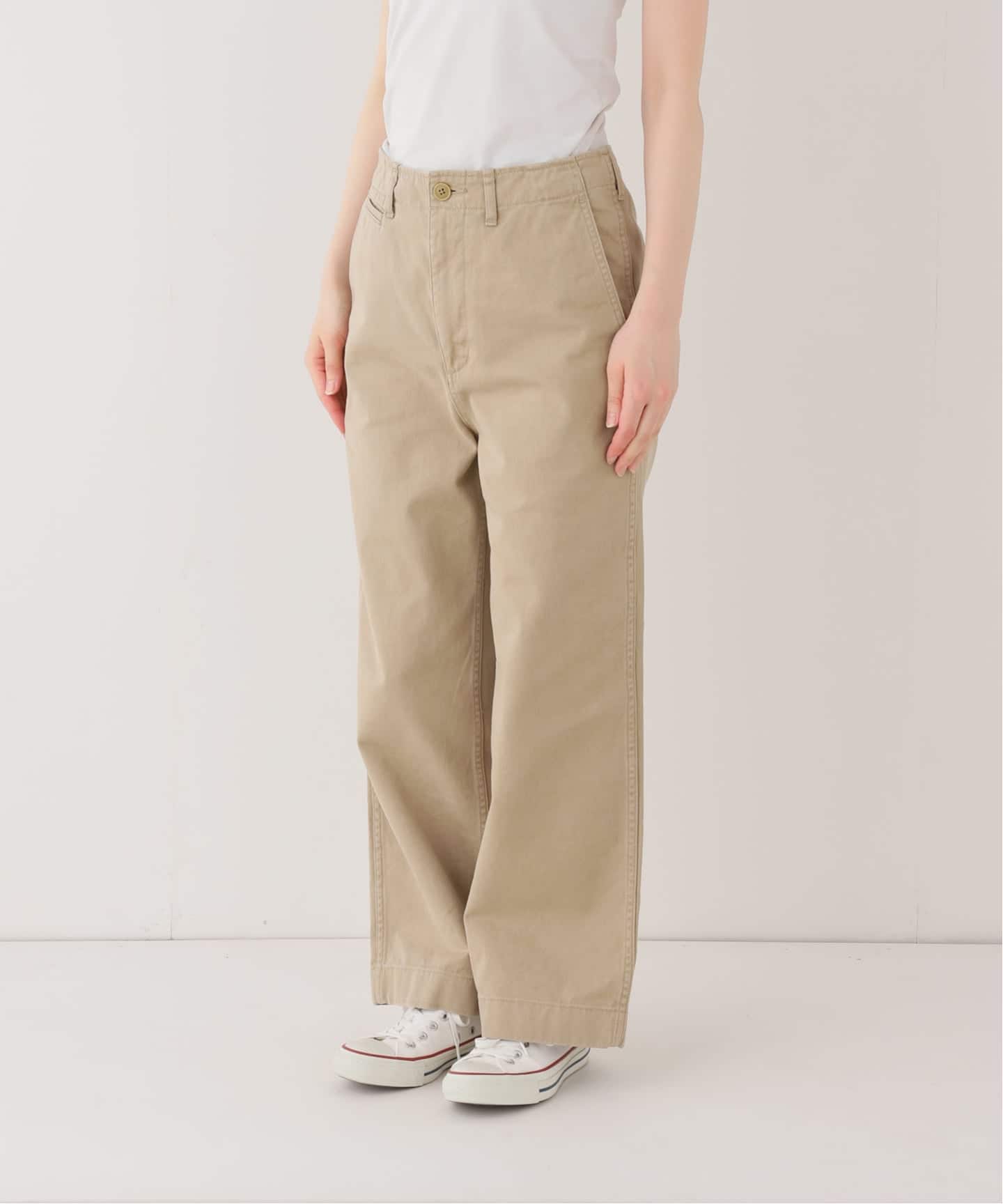≪一部カラーWEB限定 / 追加≫OVER SIZED CHINO パンツ 2（チノパンツ