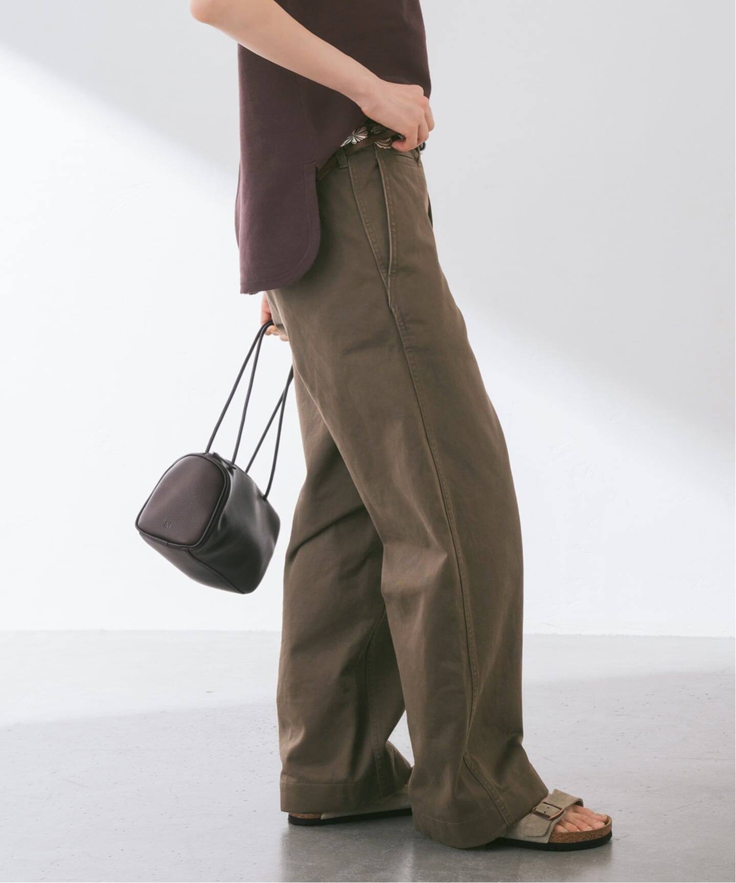 【タグ付】FRAMeWORK OVERSIZED CHINO パンツ ベージュ ≪WEB限定 / 追加≫OVER SIZED CHINO パンツ 3（チノパンツ