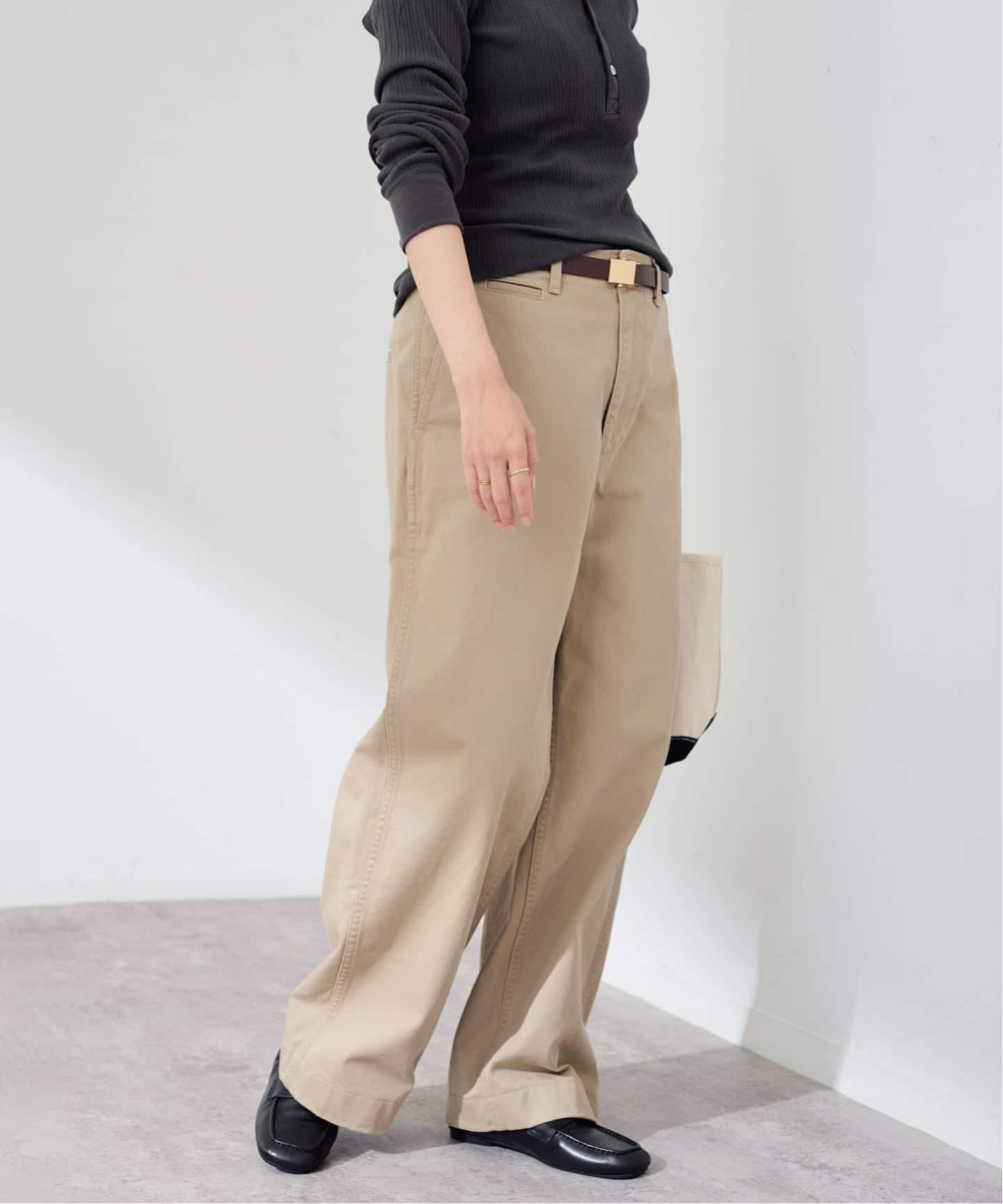 ≪WEB限定 / 追加≫OVER SIZED CHINO パンツ 3（チノパンツ