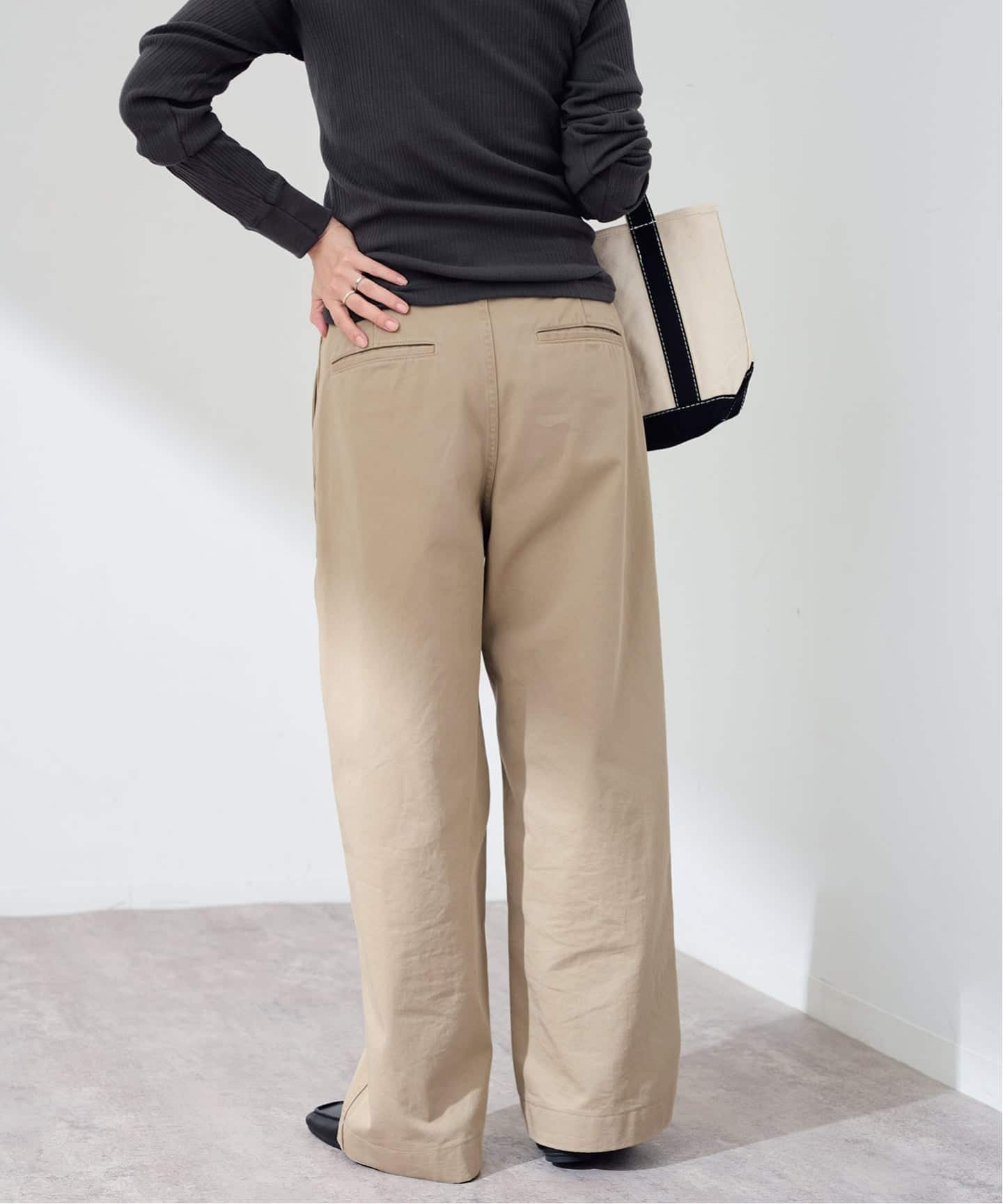 ≪WEB限定 / 追加≫OVER SIZED CHINO パンツ 3（チノパンツ