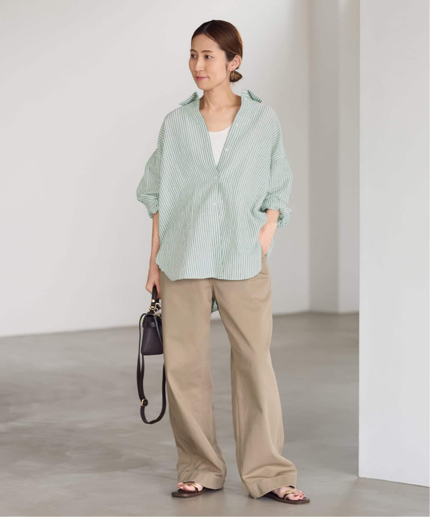 ≪WEB限定 / 追加≫OVER SIZED CHINO パンツ 3（チノパンツ