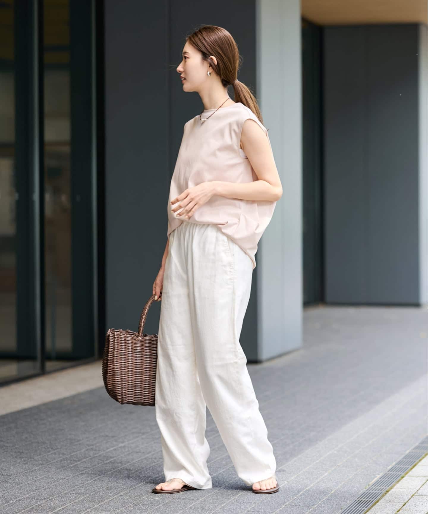 ≪WEB限定 / 追加≫レーヨンリネンツイルドロストパンツ（その他パンツ
