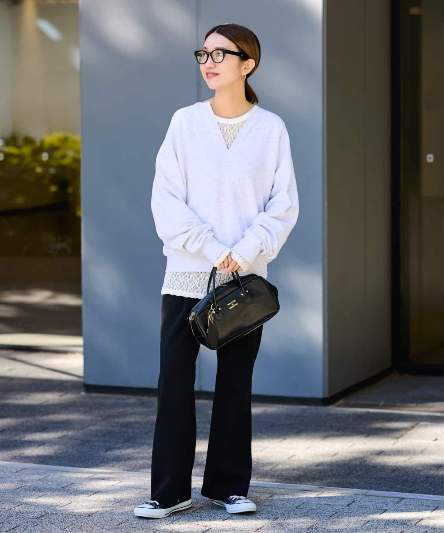 ≪予約≫ライトダブルクロスイージースラックス（スラックス