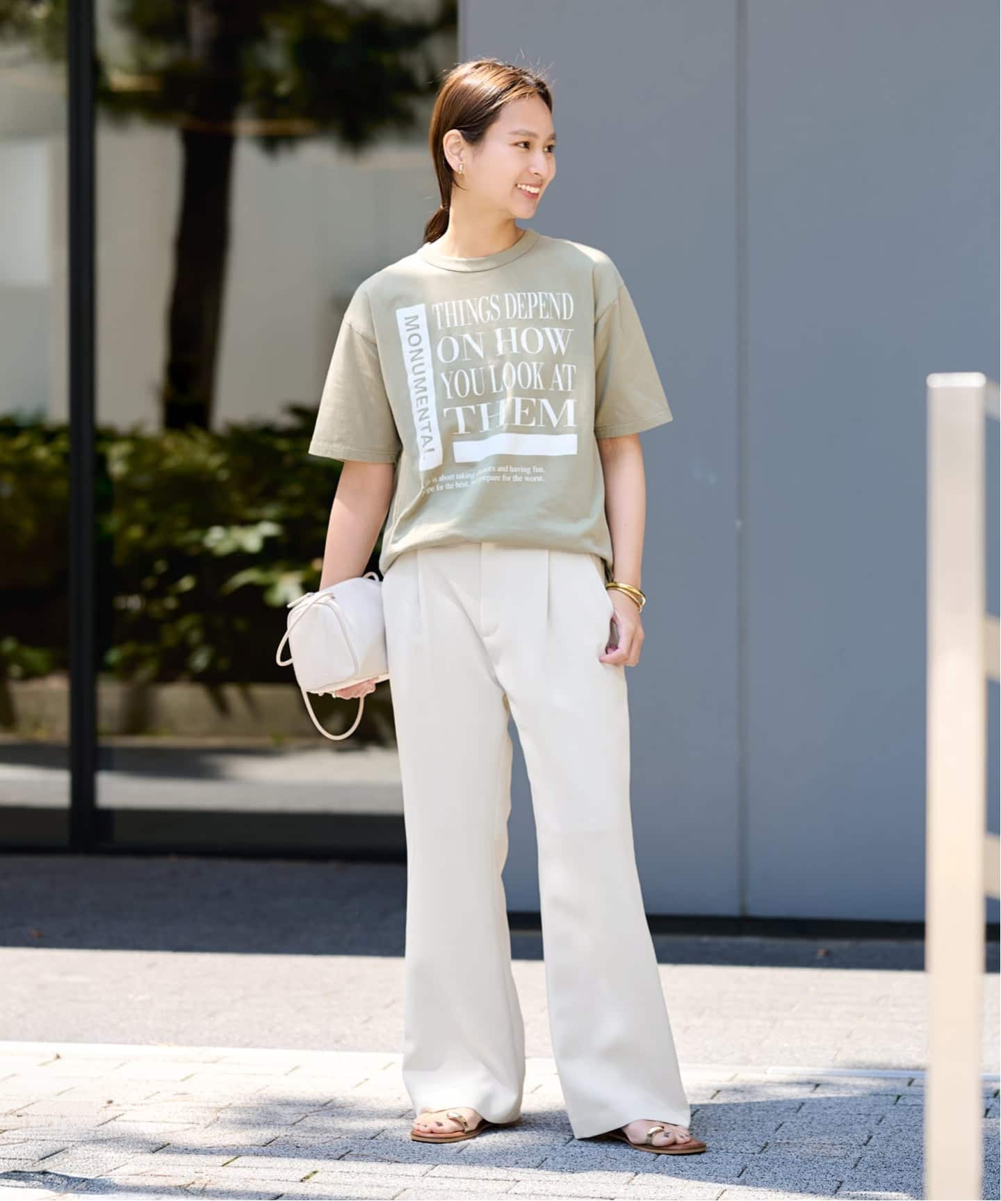 ≪洗える≫ライトダブルクロスイージースラックス（スラックス