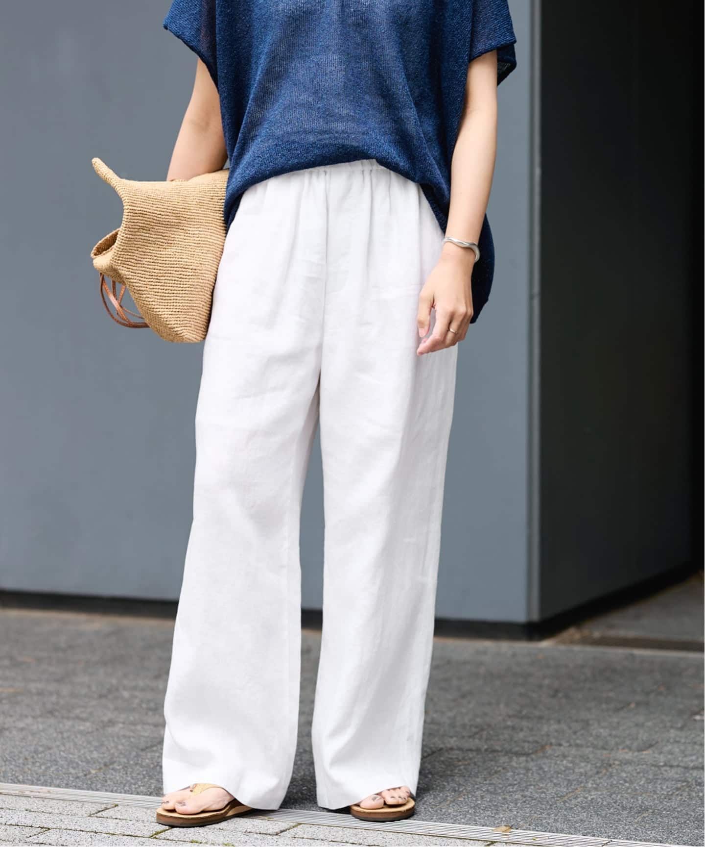 【完売品】FRAMeWORK フレームワークHOSE CLOTH スイングトップ ≪予約≫LINEN EASY パンツ（スラックス）｜FRAMeWORK（フレームワーク