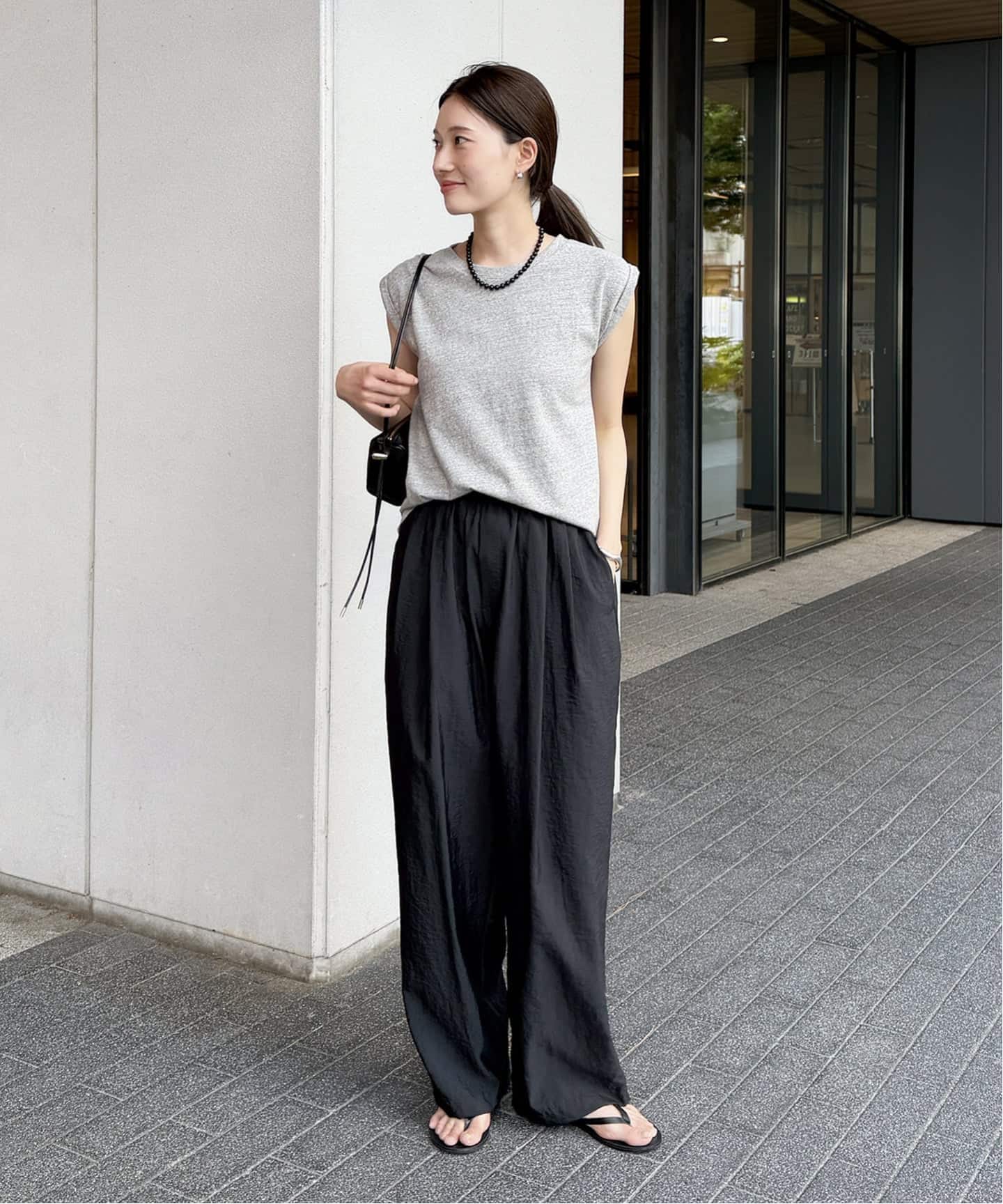 FRAMeWORK ウォッシャブルナイロンバレルパンツ★サイズ38★未使用‼︎ ウォッシャブルナイロンバレルパンツ（スラックス）｜FRAMeWORK