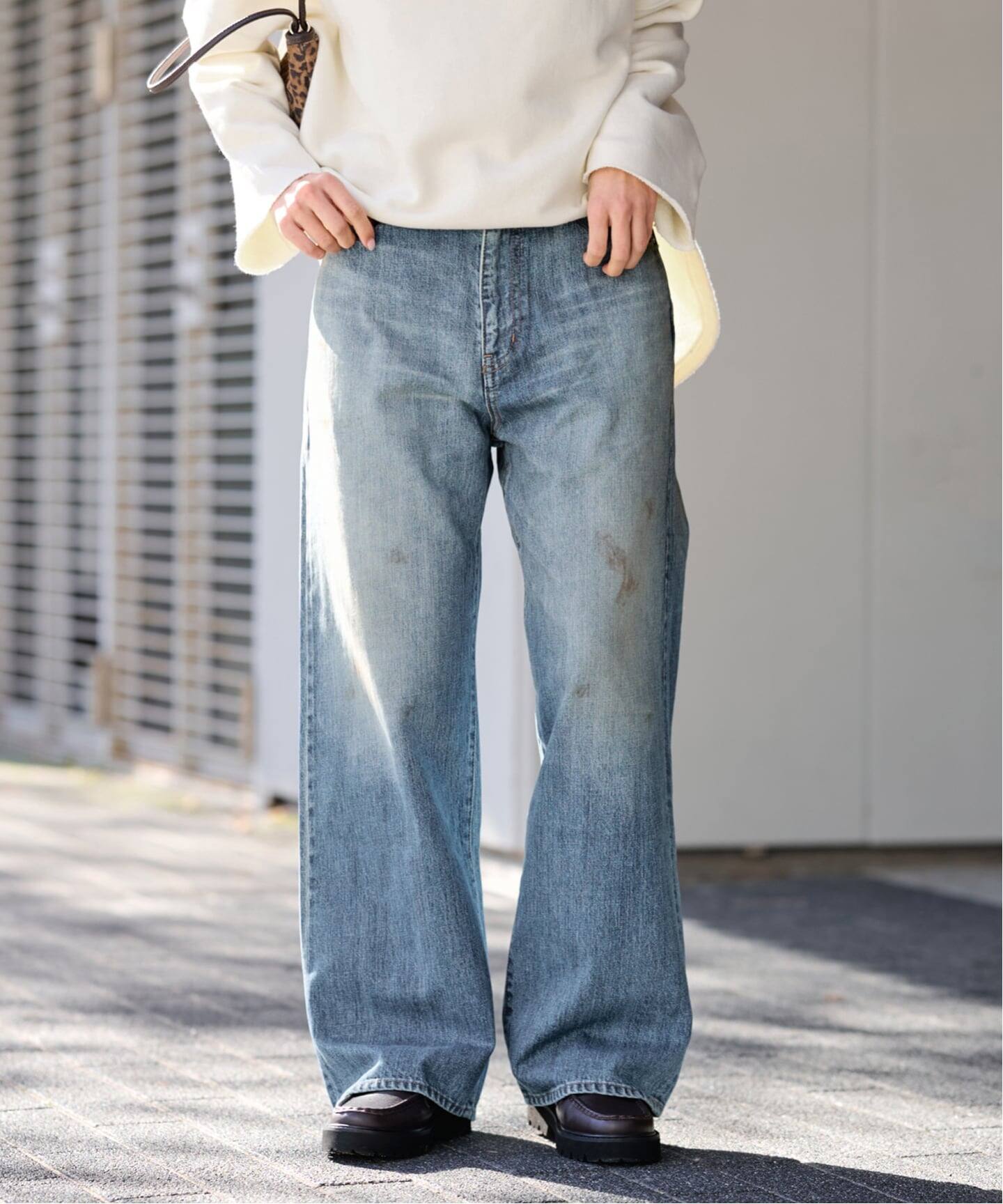 FRAMeWORK /デニムデライトデイズ セルウィッチデニムワイドジーンズ DENIM DELIGHT DAYS/デニムデライトデイズ セルウィッチデニムワイド