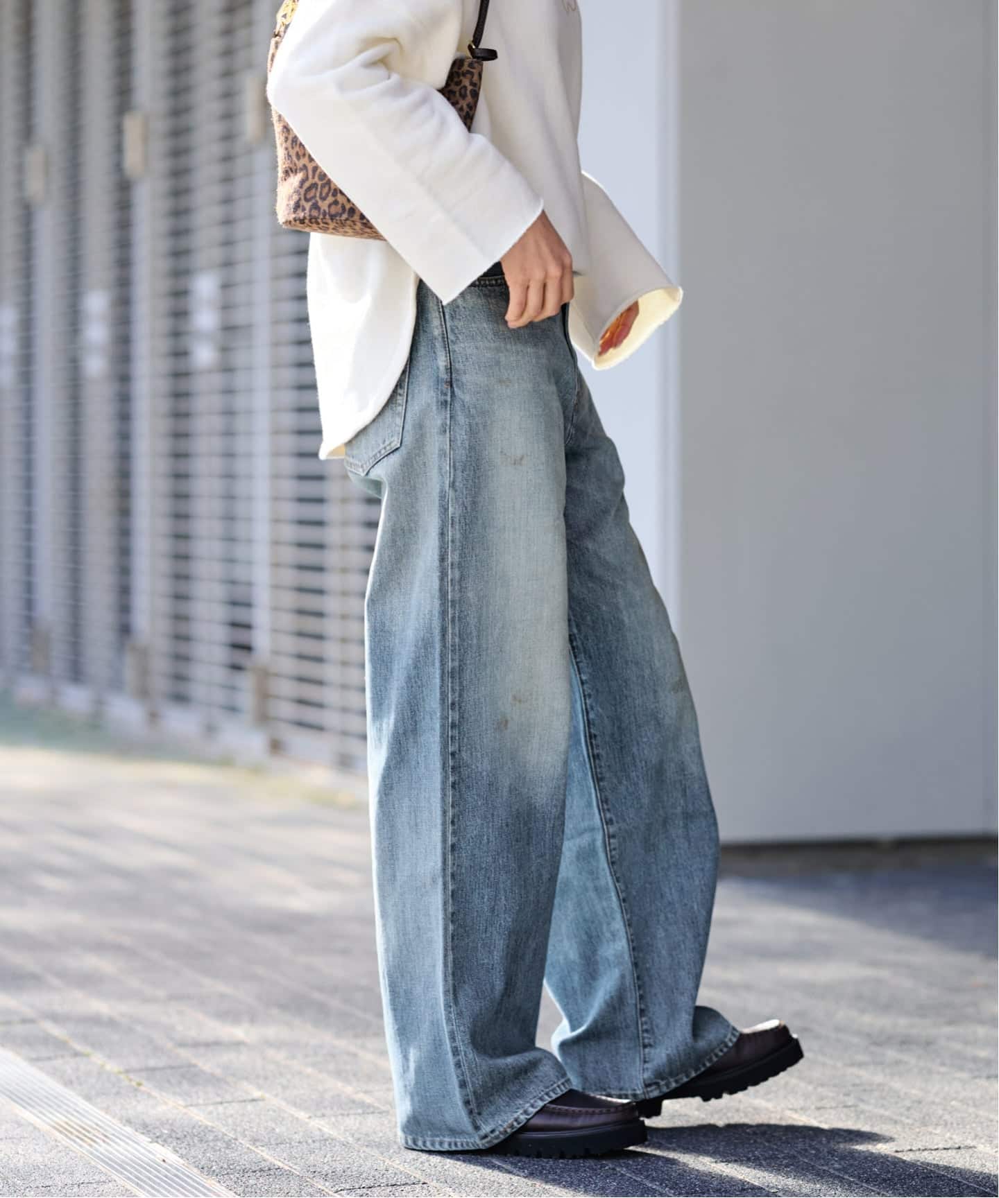 DENIM DELIGHT DAYS/デニムデライトデイズ セルウィッチデニムワイド