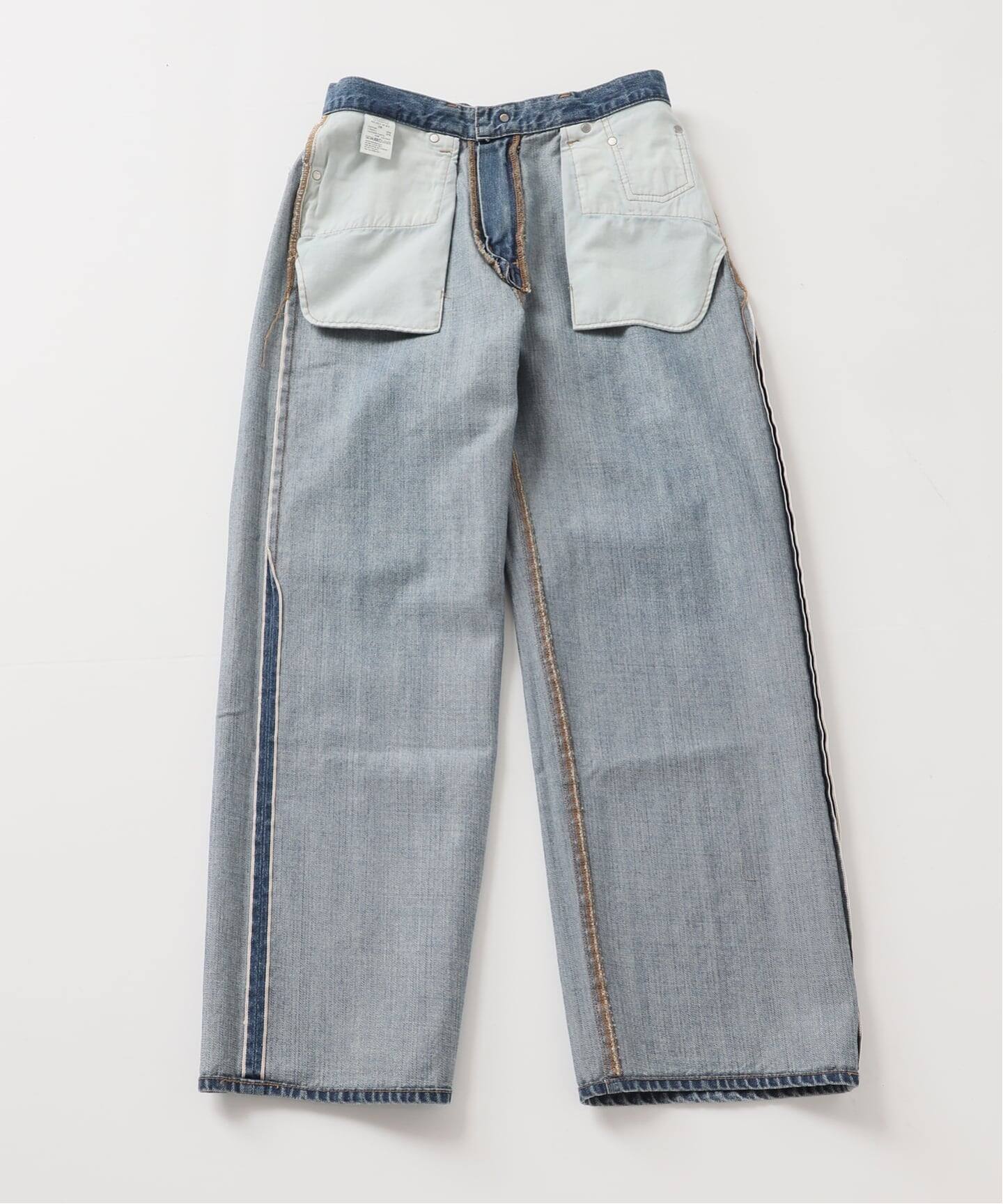 FRAMeWORK /デニムデライトデイズ セルウィッチデニムワイドジーンズ DENIM DELIGHT DAYS/デニムデライトデイズ セルウィッチデニムワイド