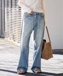 DENIM DELIGHT DAYS/デニムデライトデイズ セルウィッチデニムワイドジーンズ
