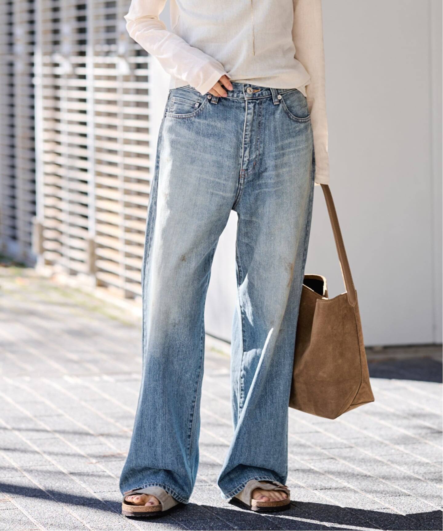 DENIM DELIGHT DAYS/デニムデライトデイズ セルウィッチデニムワイド 
