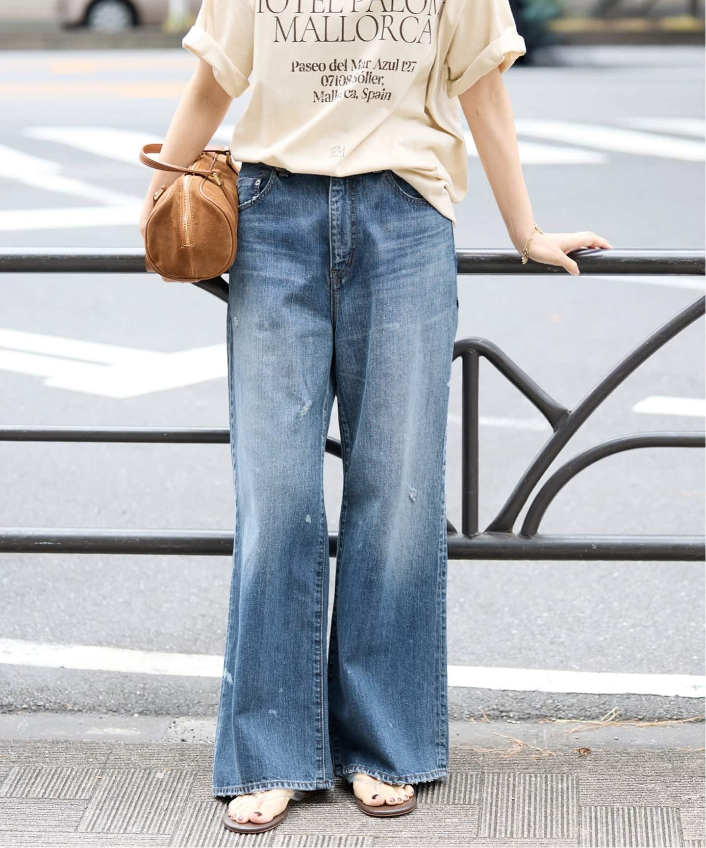 DENIM DELIGHT DAYS セルビッチデニムベルボトムジーンズ（デニム