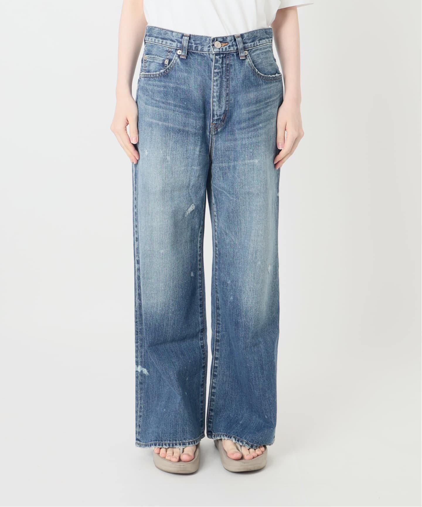 DENIM DELIGHT DAYS セルビッチデニムベルボトムジーンズ（デニム