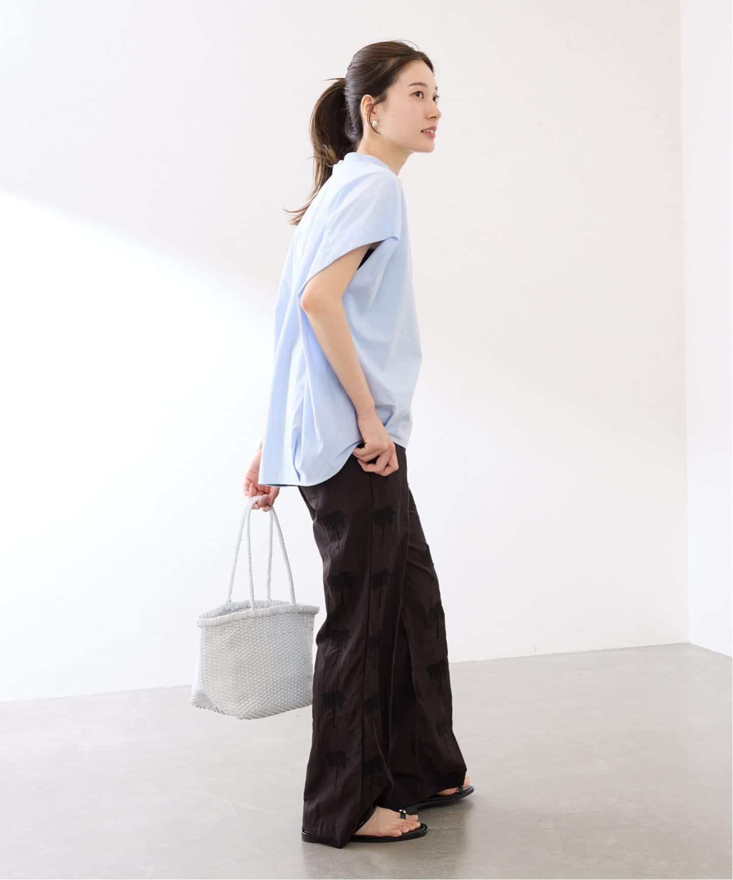 COUTURE D`ADAM/クチュールドアダム parm tree embroidery パンツ