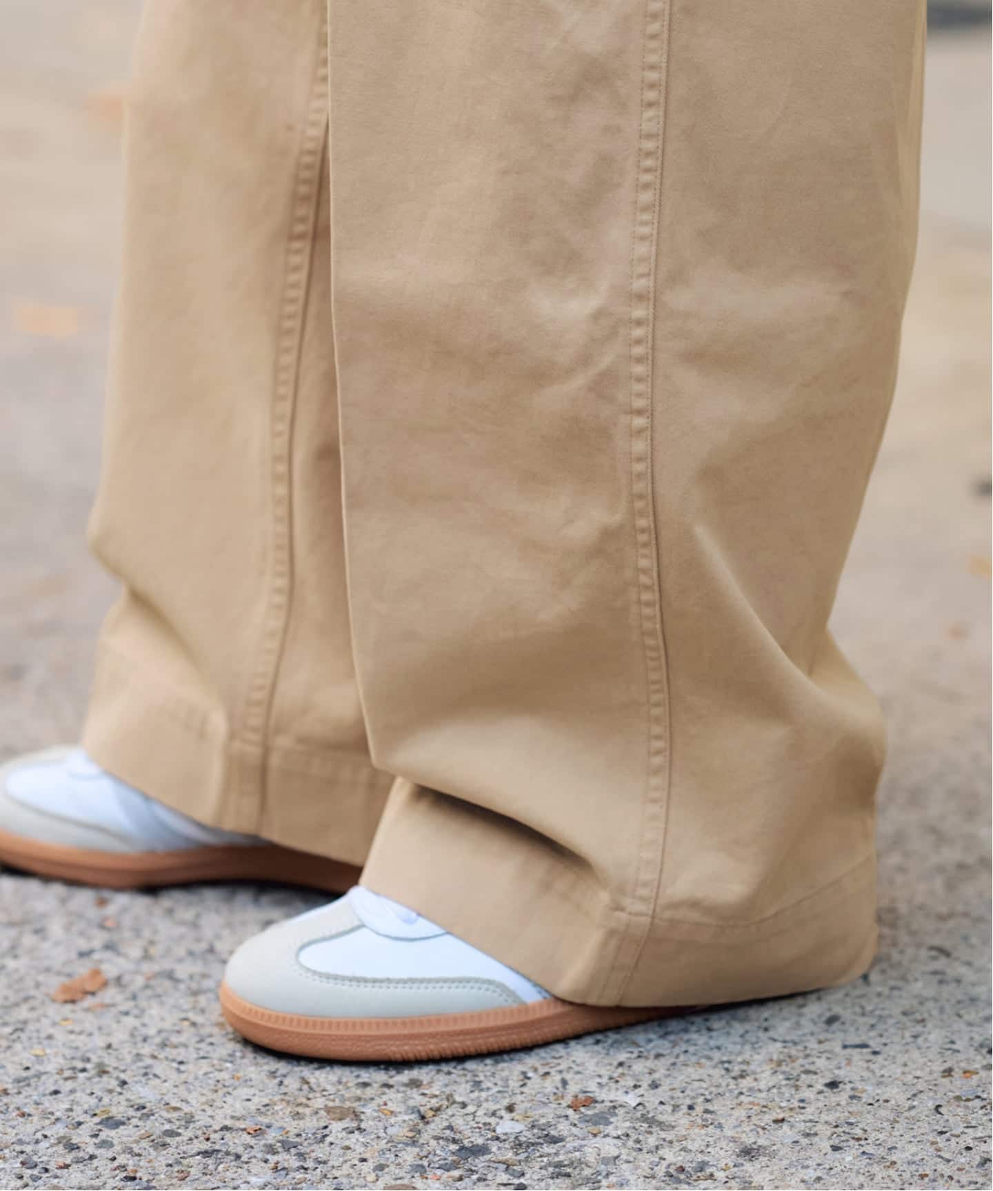 BURK 別注 ガチャベルト付きチノパン（チノパンツ）｜FRAMeWORK