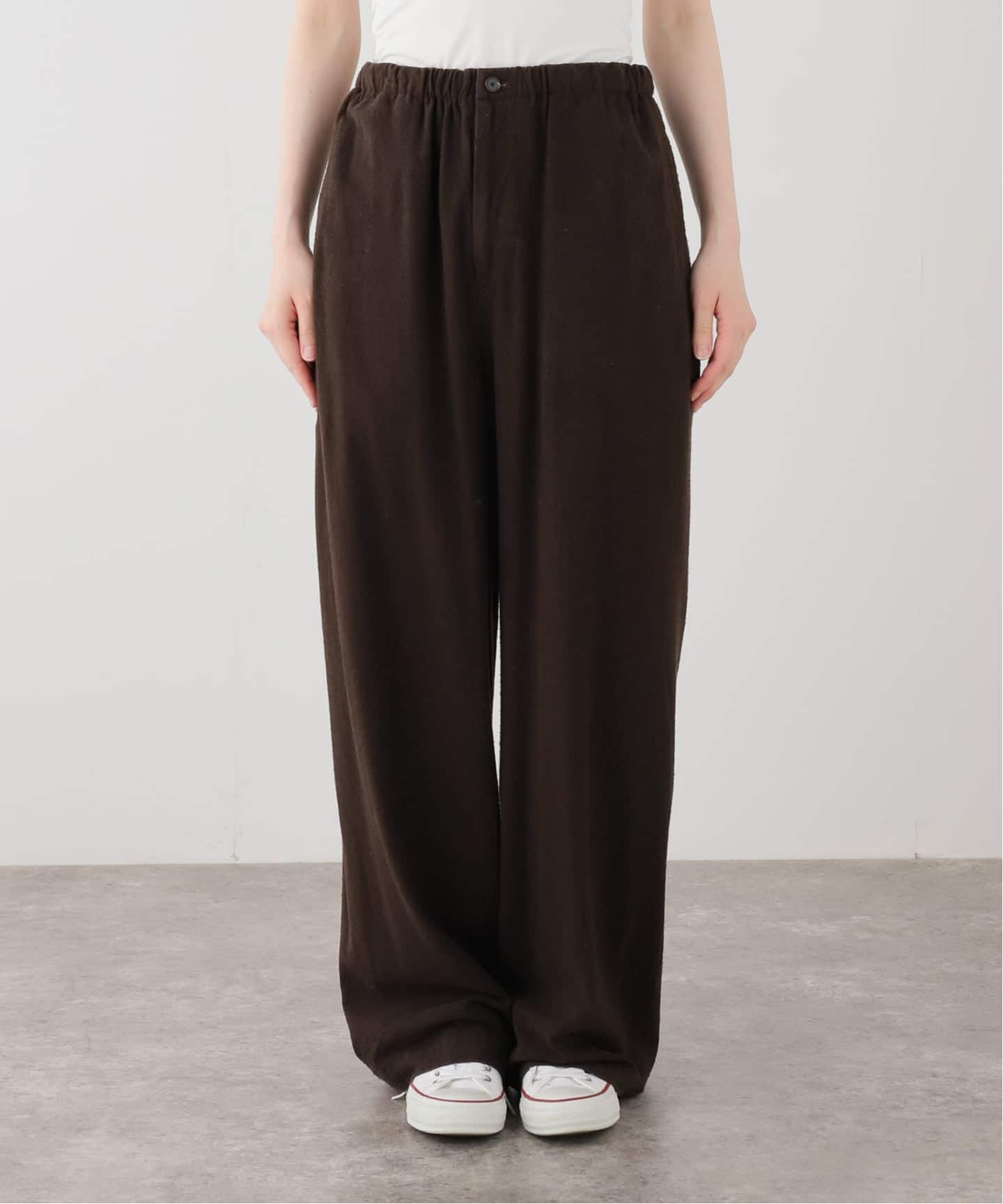 JANE SMITH silk noil garment dye pajama（スラックス）｜FRAMeWORK