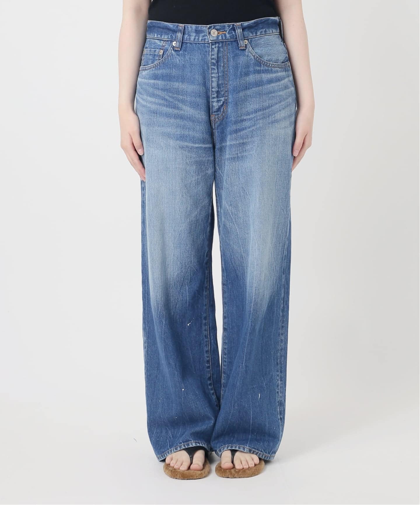 ≪予約≫DENIM DELIGHT DAYS セルヴィッチデニムワイドジーンズ