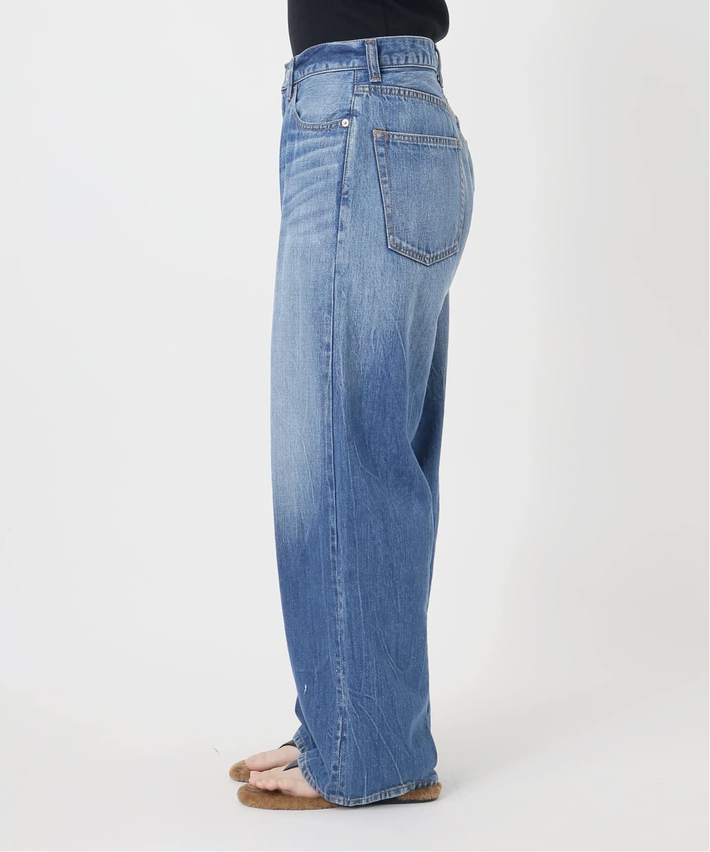 ≪予約≫DENIM DELIGHT DAYS セルヴィッチデニムワイドジーンズ