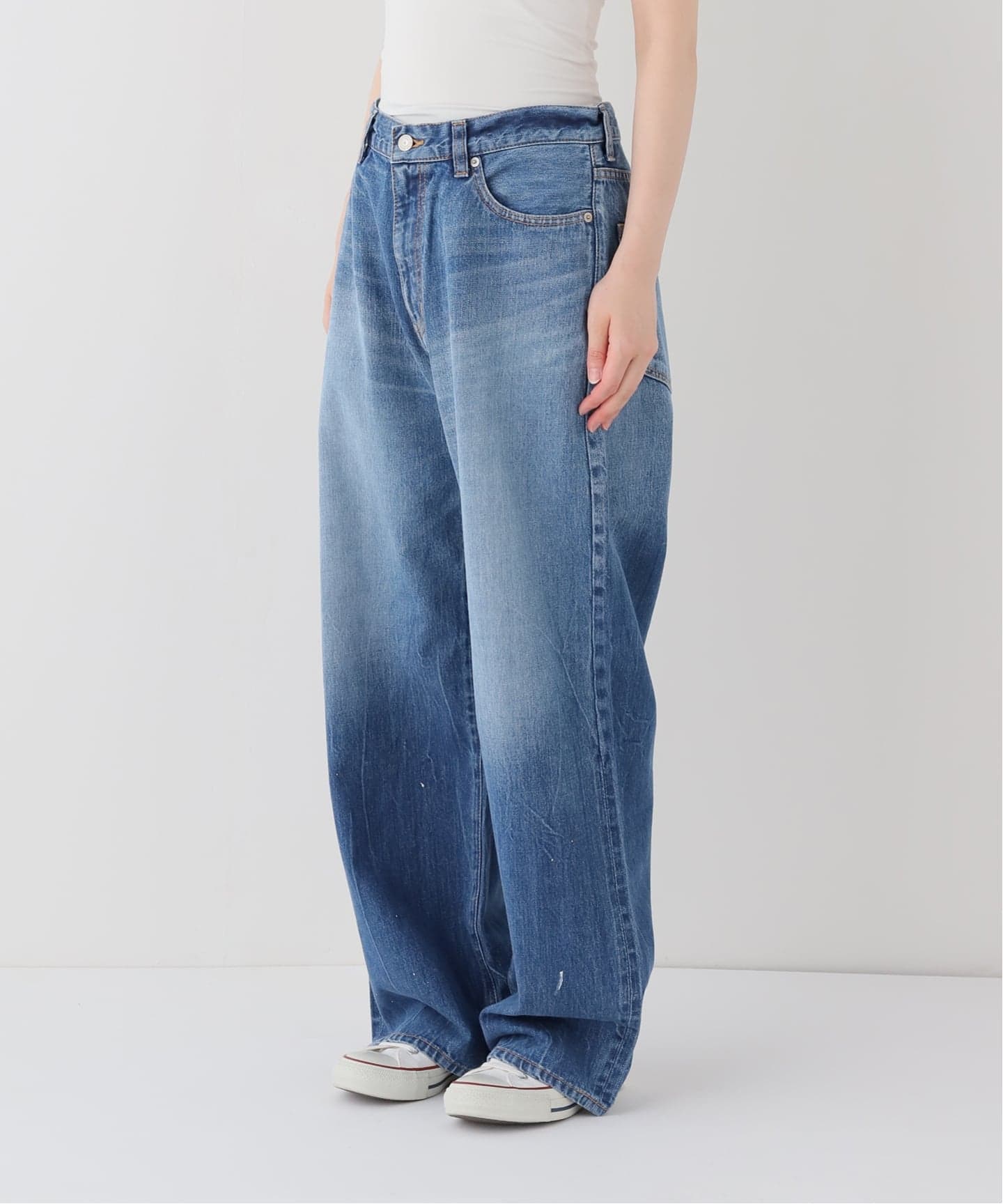 FRAMeWORK購入 DENIM DELIGHT セルウィッチデニムワイ 26 DENIM