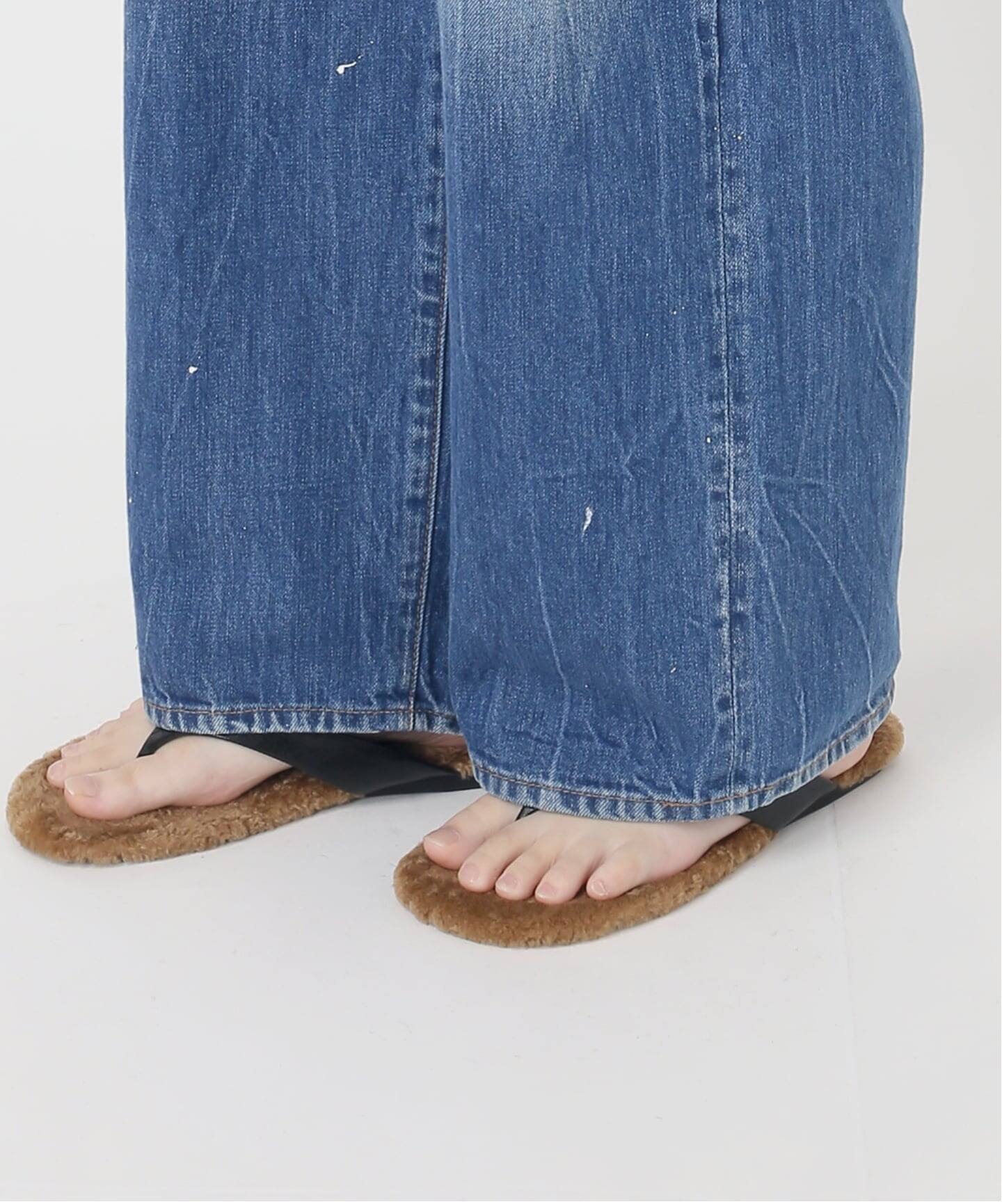 DENIM DELIGHT DAYS セルヴィッチデニムワイドジーンズ（デニムパンツ 