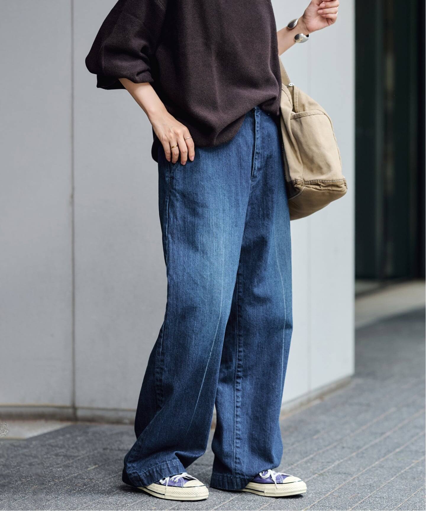 FRAMeWORK購入　DENIM DELIGHT セルウィッチデニムワイ　26 ≪予約≫DENIM DELIGHT DAYS セルヴィッチデニムスラックス（デニム