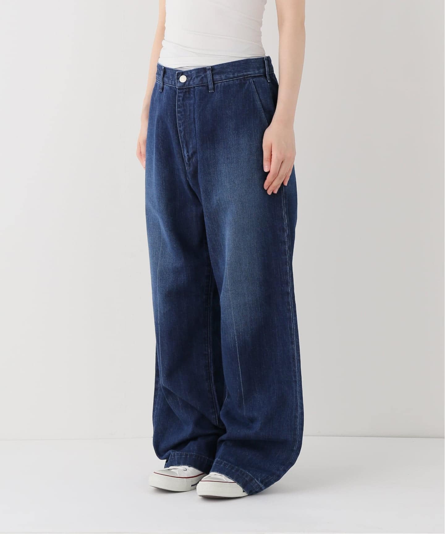 DENIM DELIGHT DAYS セルヴィッチデニムスラックス（デニムパンツ