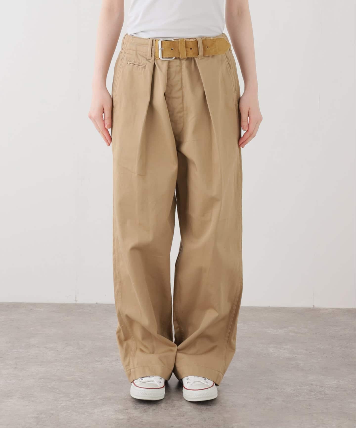 NICENESS / ナイスネス JORDANインテグレイテッドレザーベルト