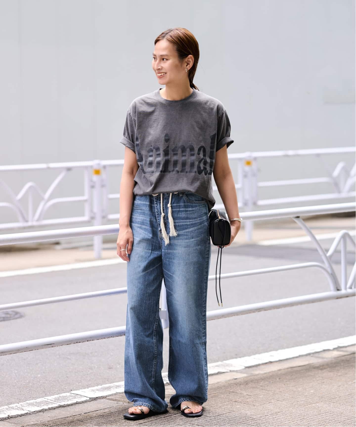 ≪予約≫BIG JOHN×BETTER THAN GOOD SLEEK WIDE LEG デニム（デニム