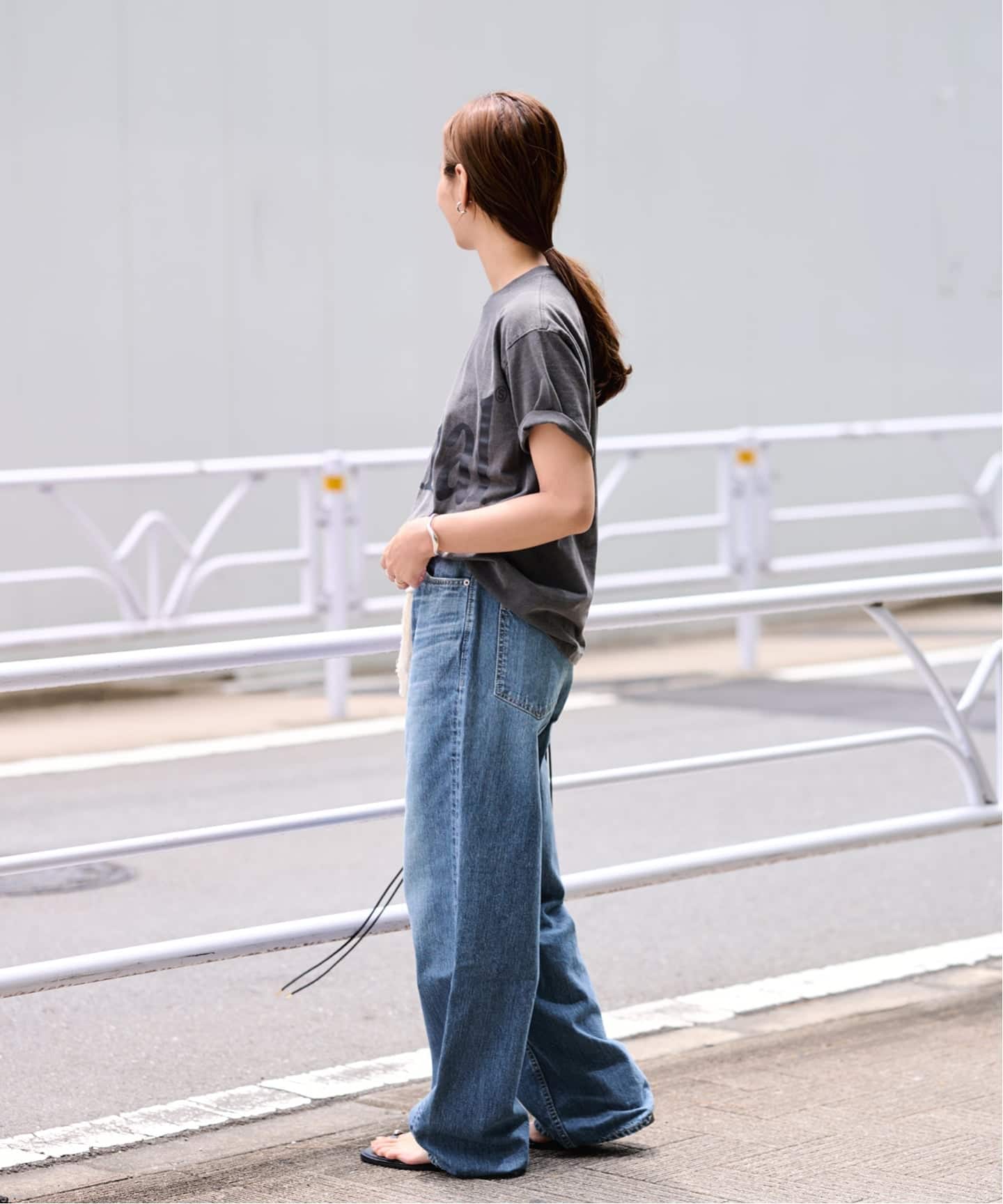 ≪予約≫BIG JOHN×BETTER THAN GOOD SLEEK WIDE LEG デニム（デニム