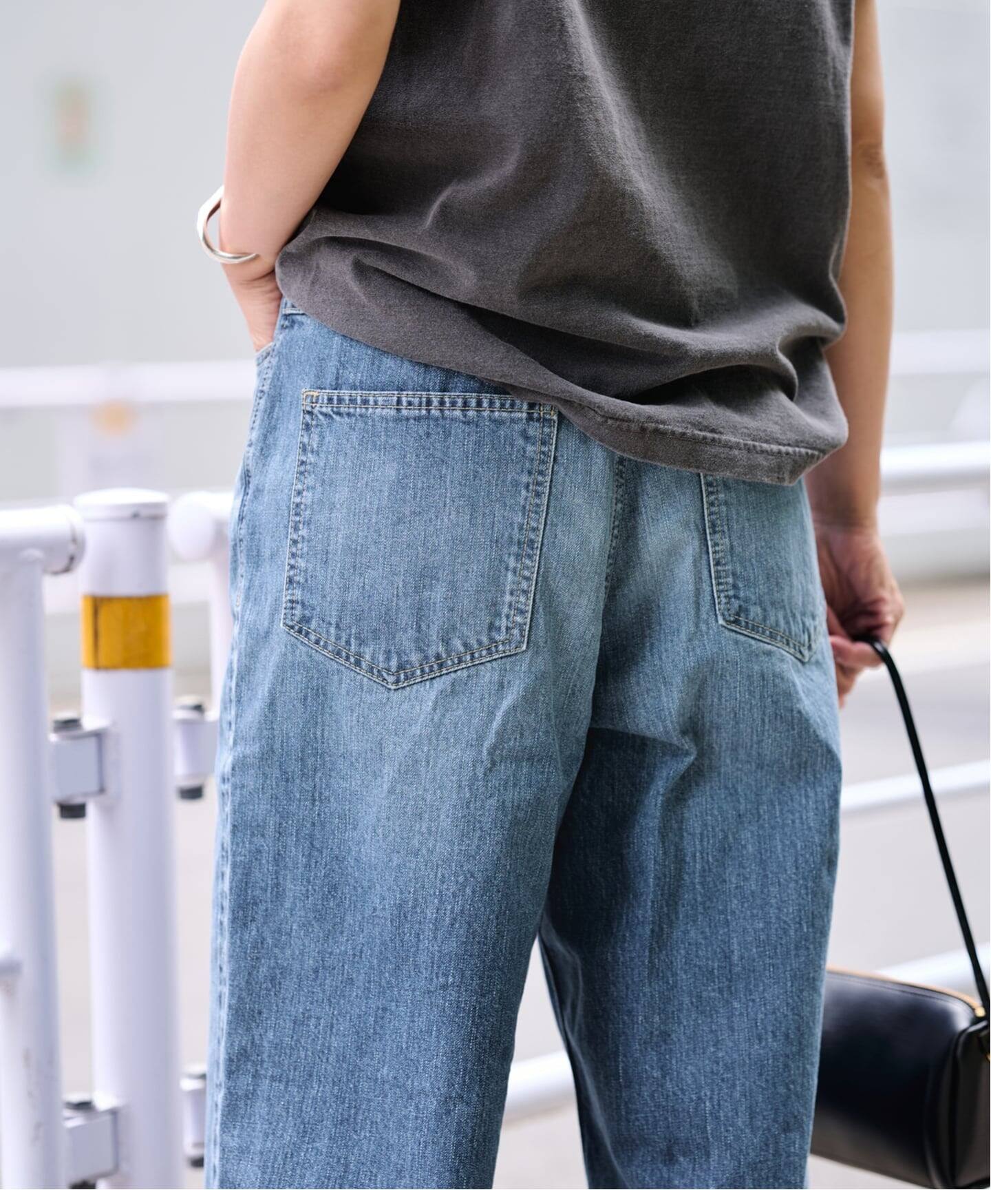 ≪予約≫BIG JOHN×BETTER THAN GOOD SLEEK WIDE LEG デニム（デニム