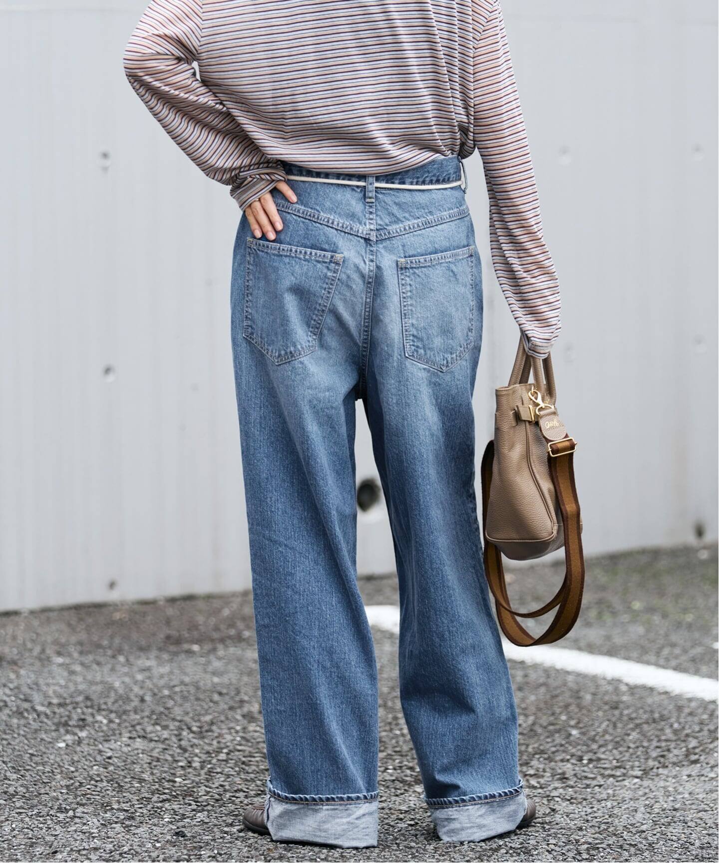 ≪予約≫BIG JOHN×BETTER THAN GOOD SLEEK WIDE LEG デニム（デニム